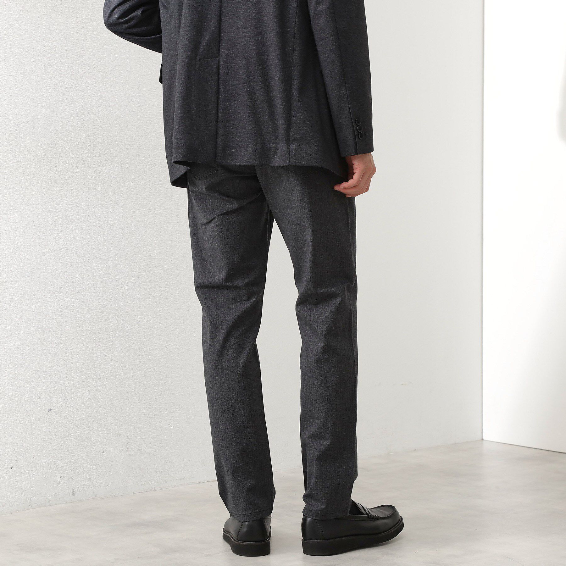 THE SHOP TK「【オールシーズン穿ける！】7DAYSストレッチへリンボンパンツ　ON&hArr;OFF兼用」|その他|