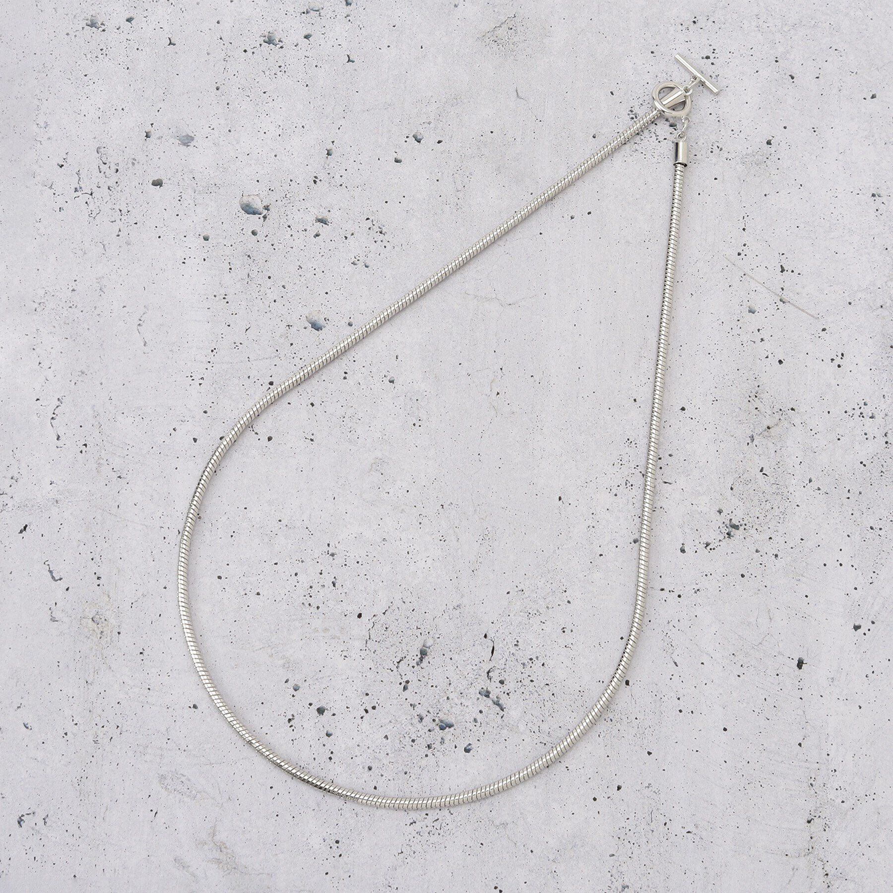 THE SHOP TK「シルバーアソートチェーンネックレス ユニセックス」|ネックレス|シルバー(206)