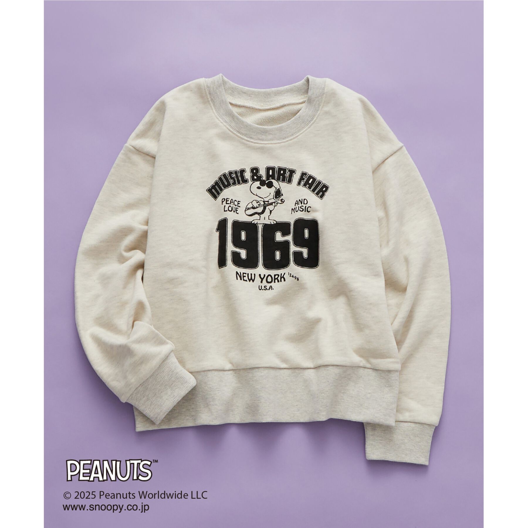 THE SHOP TK「PEANUTS スウェット1969 親子リンク」|パーカー|アイボリー(004)