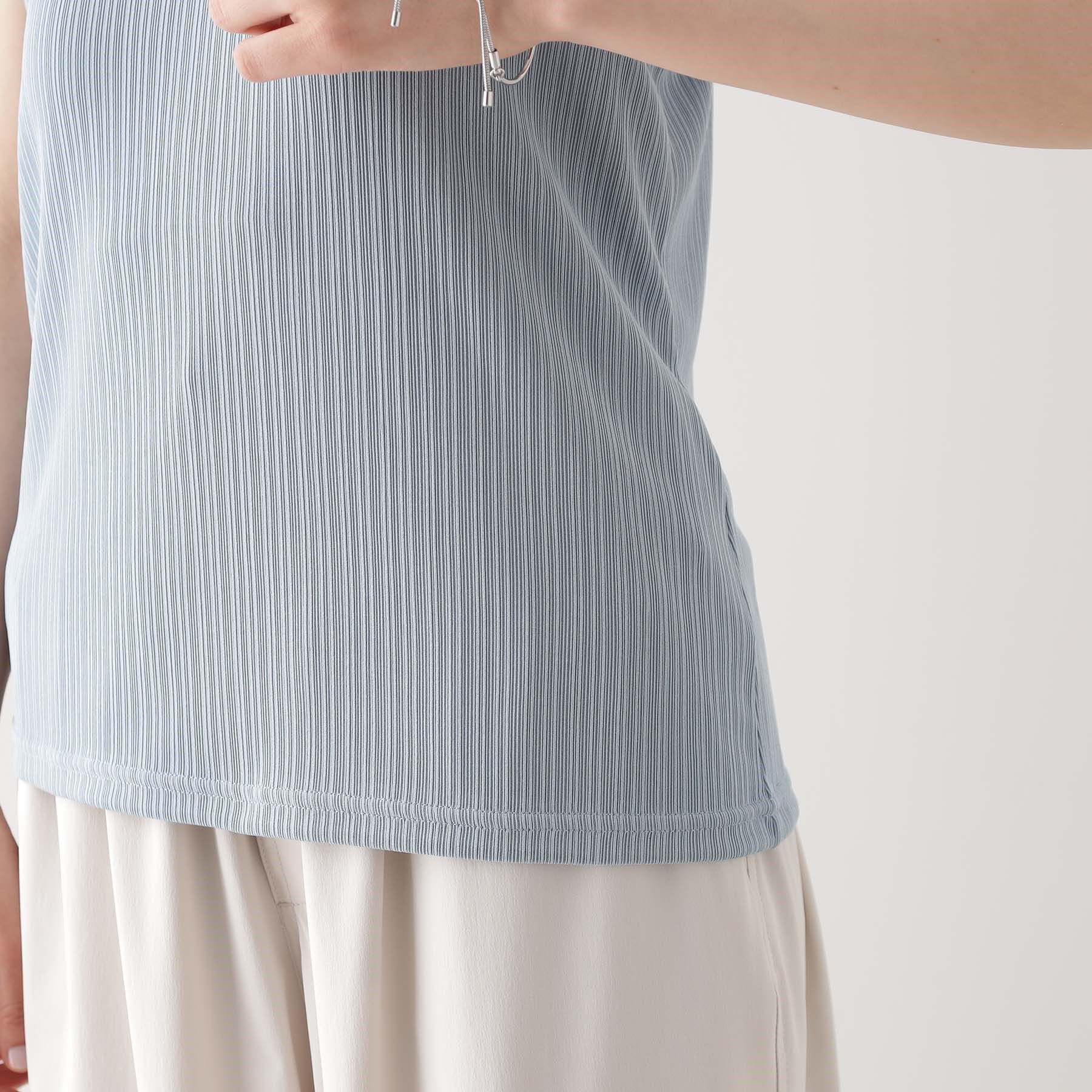 THE SHOP TK「ランダムリブシアータンク【洗える】」|キャミソール|