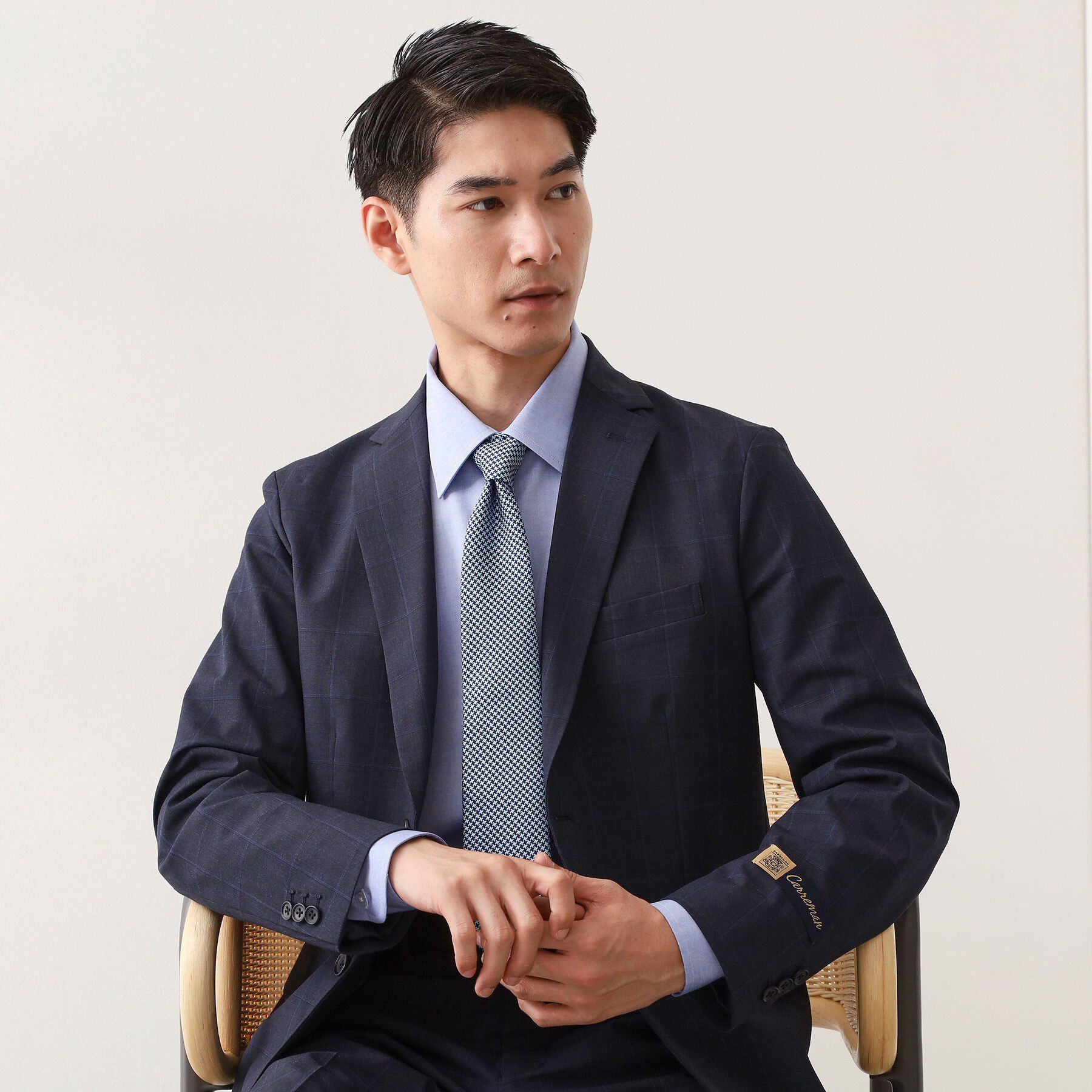 THE SHOP TK「千鳥柄ネクタイ 【洗濯機OK】」|ネクタイ・蝶ネクタイ|