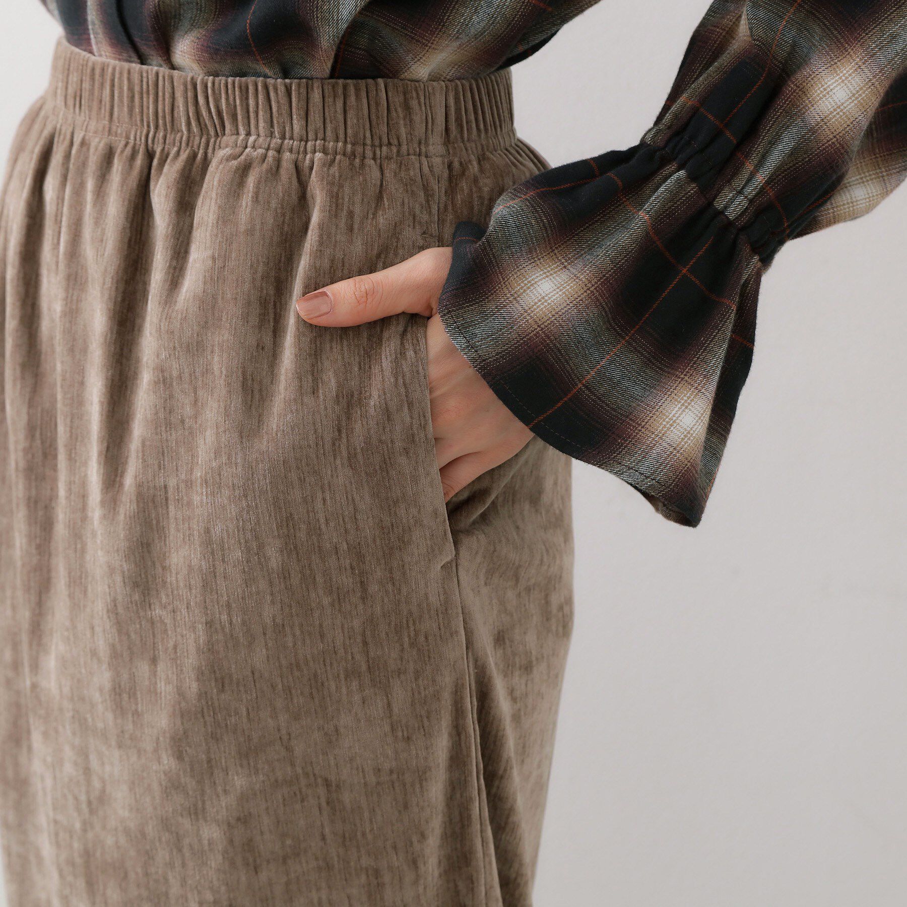 THE SHOP TK「ベロアセットアップ」|スーツ|