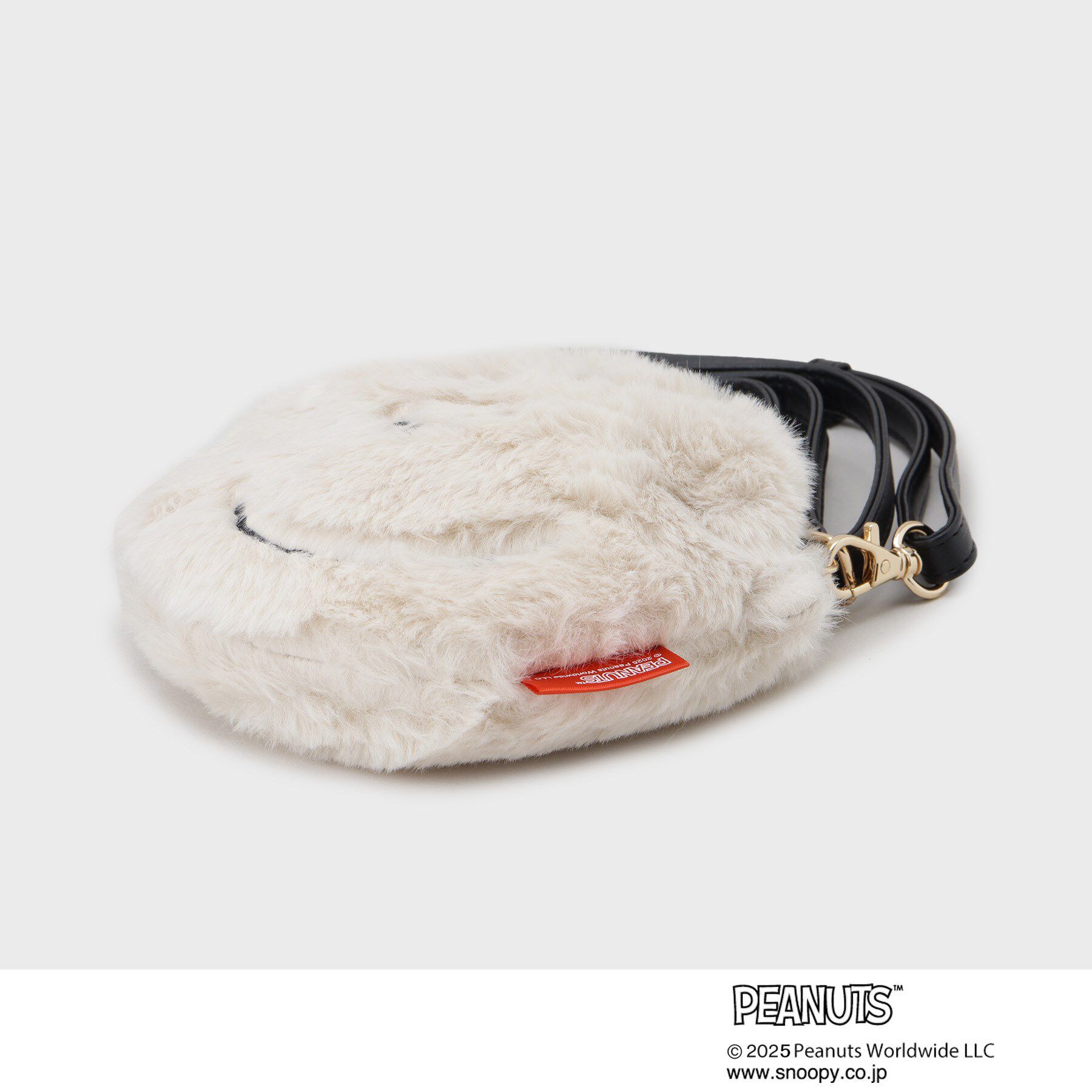 THE SHOP TK「PEANUTS/ピーナッツ チャーリー・ブラウン ファーポーチ」|ショルダー・メッセンジャー|