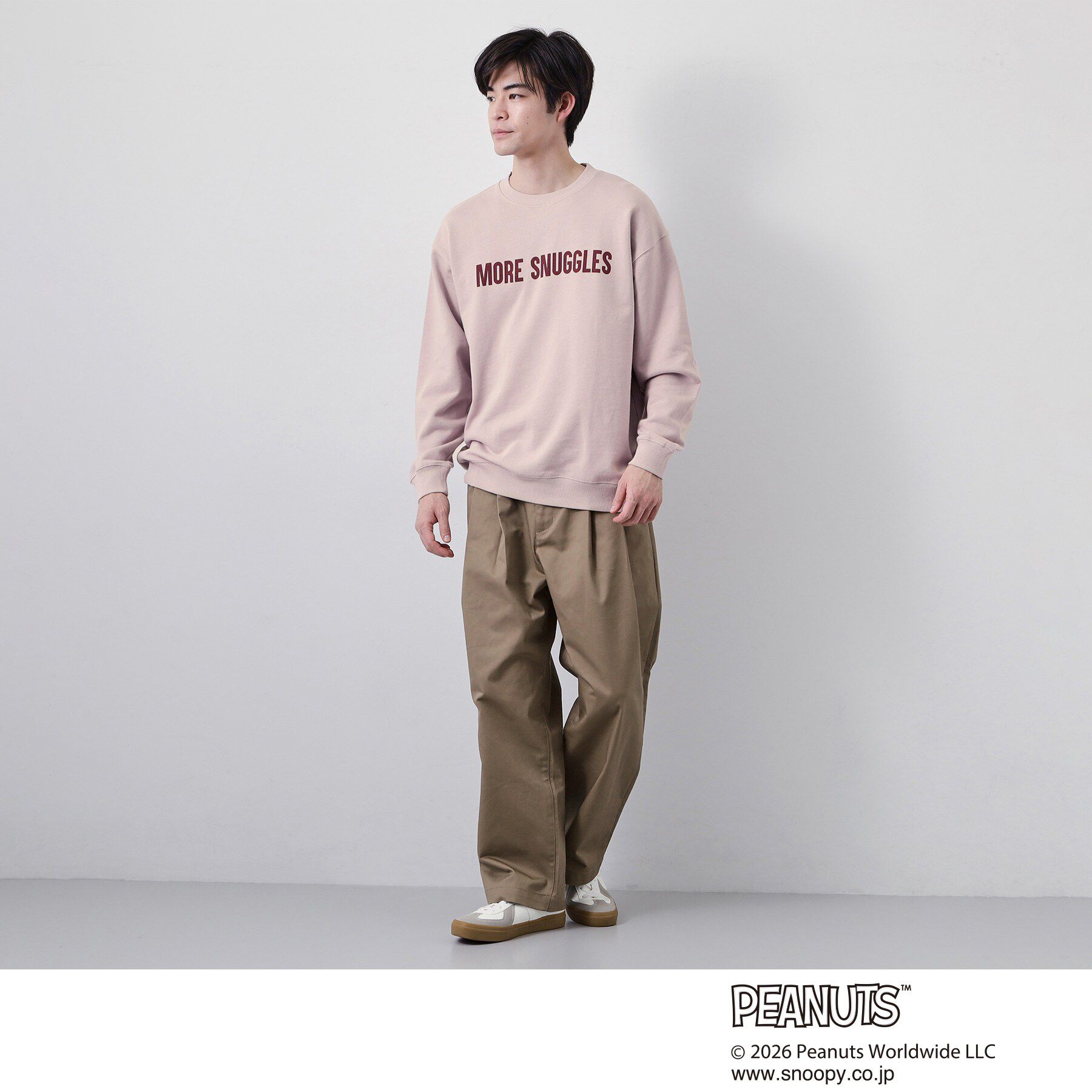 THE SHOP TK「PEANUTS ／ ピーナッツ スヌーピー ミニ裏毛スウェット」|パーカー|