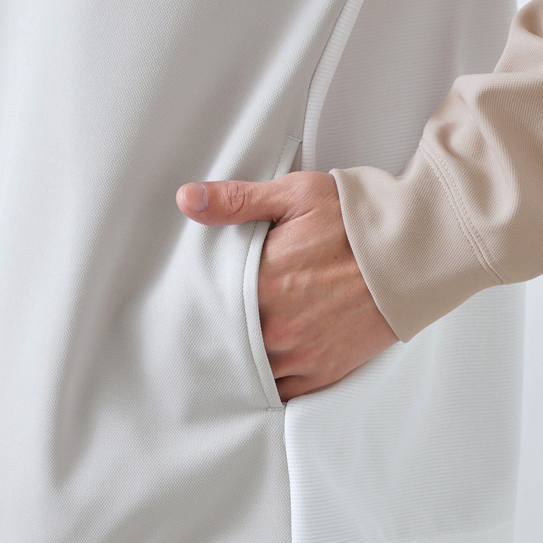 THE SHOP TK「パネル切替パーカ 濯機OK」|パーカー|