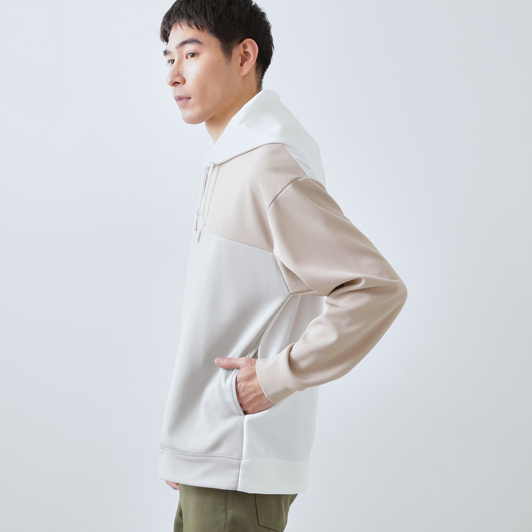 THE SHOP TK「パネル切替パーカ 濯機OK」|パーカー|