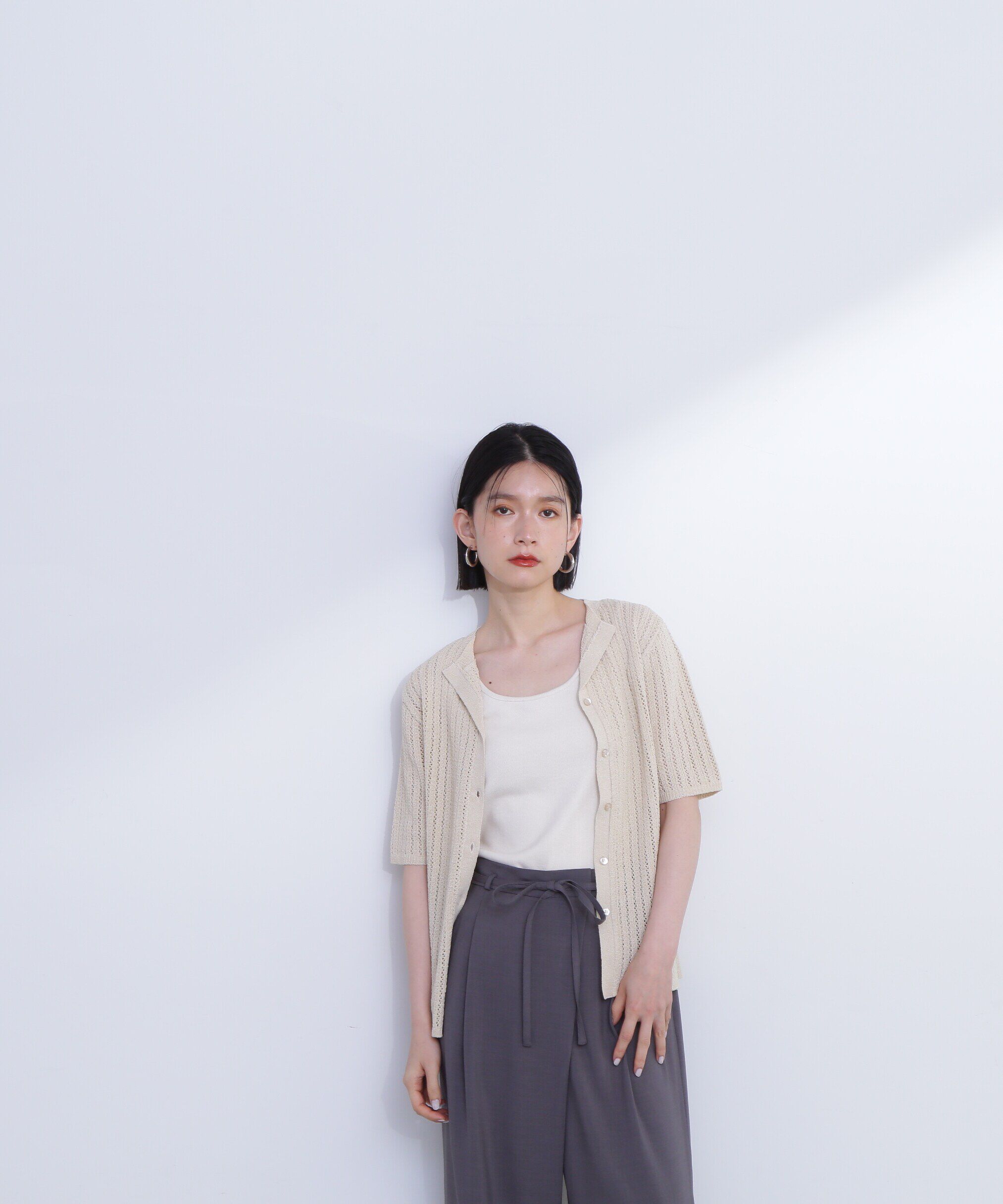  「カイキン柄編みニット」|ニット・セーター|