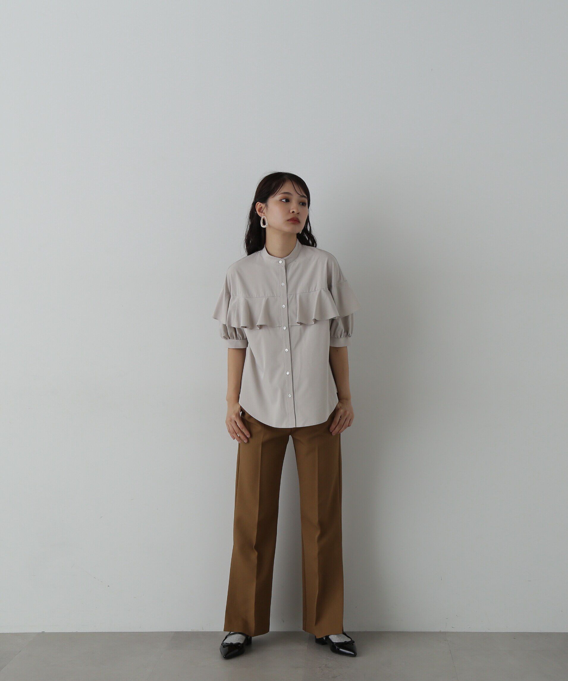  「サイドベントフレアパンツ《S Size Line》」|その他|