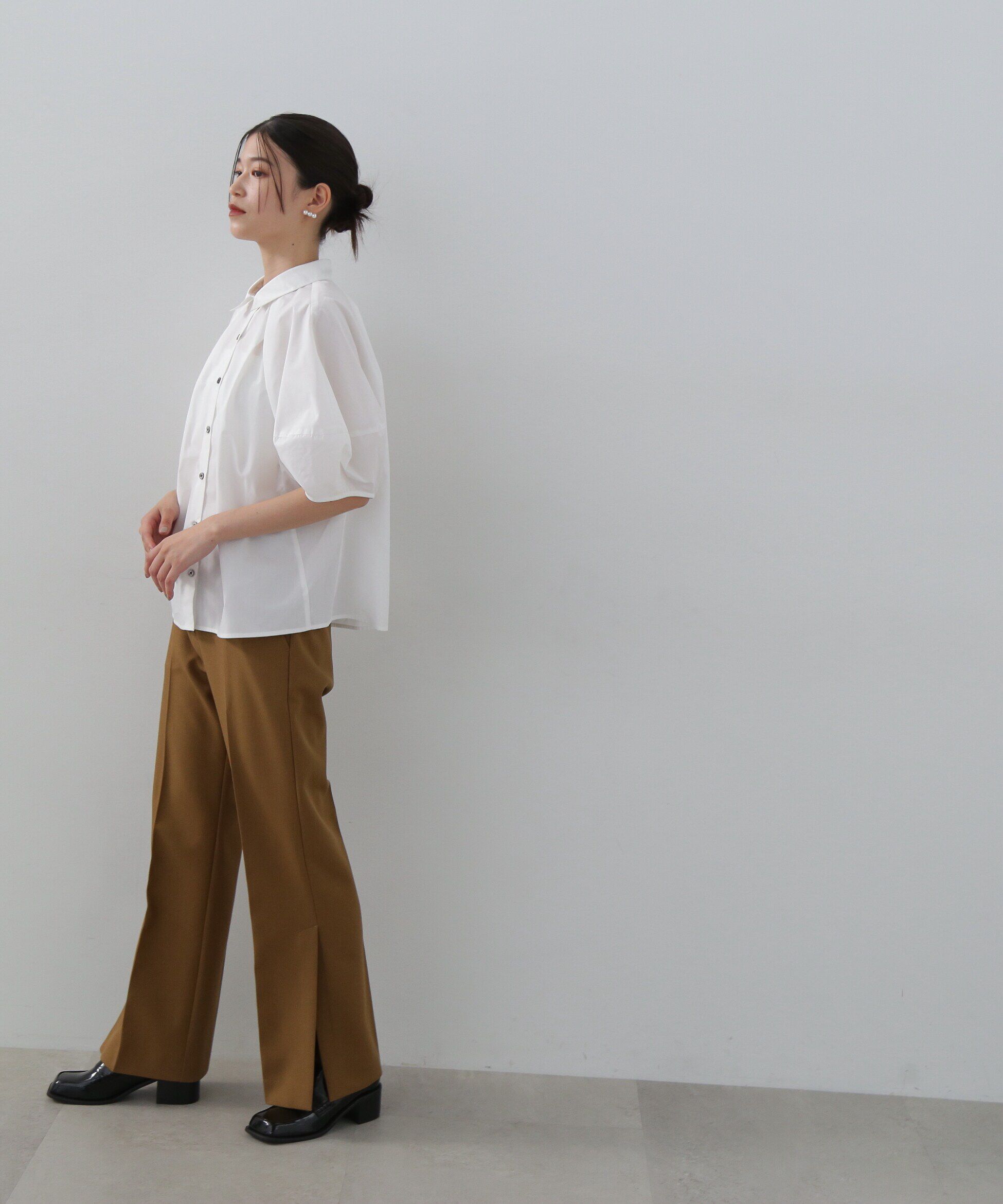  「ランタンスリーブブラウス」|シャツ・ブラウス|