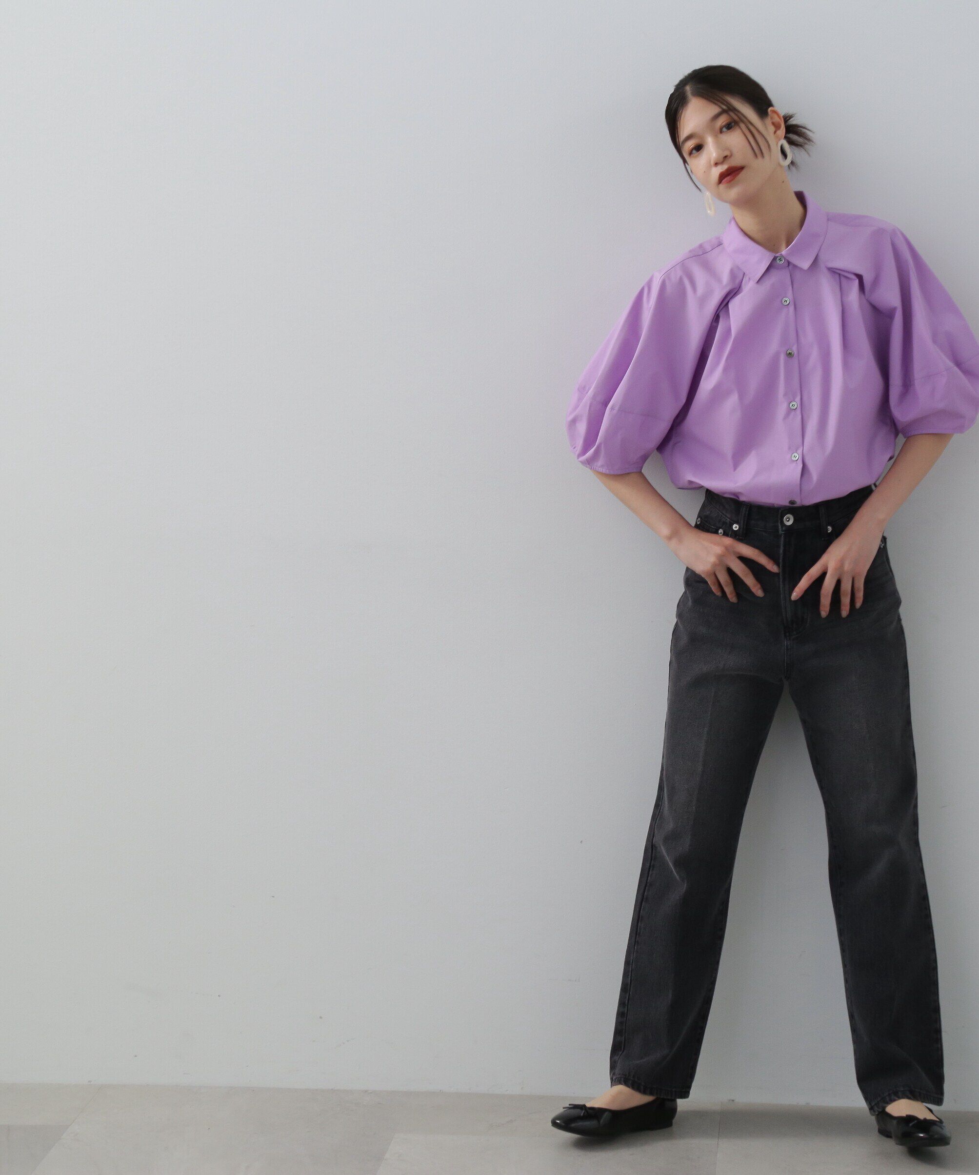  「ランタンスリーブブラウス」|シャツ・ブラウス|