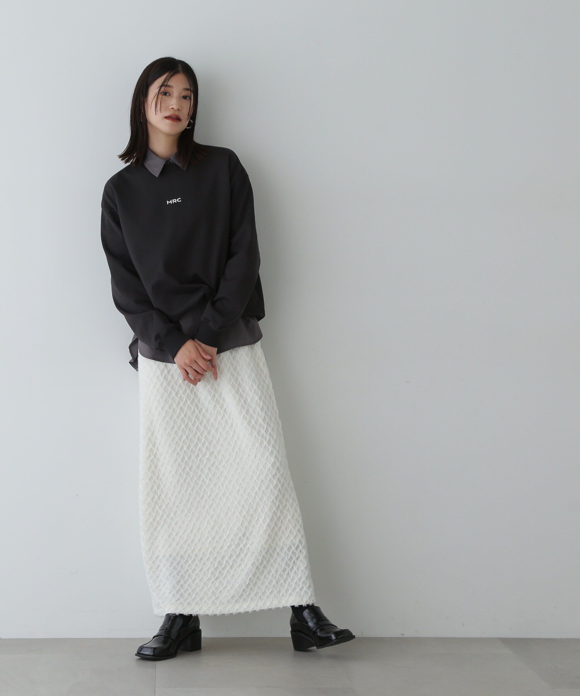  「フロント刺繍スウェット」|Tシャツ・カットソー|