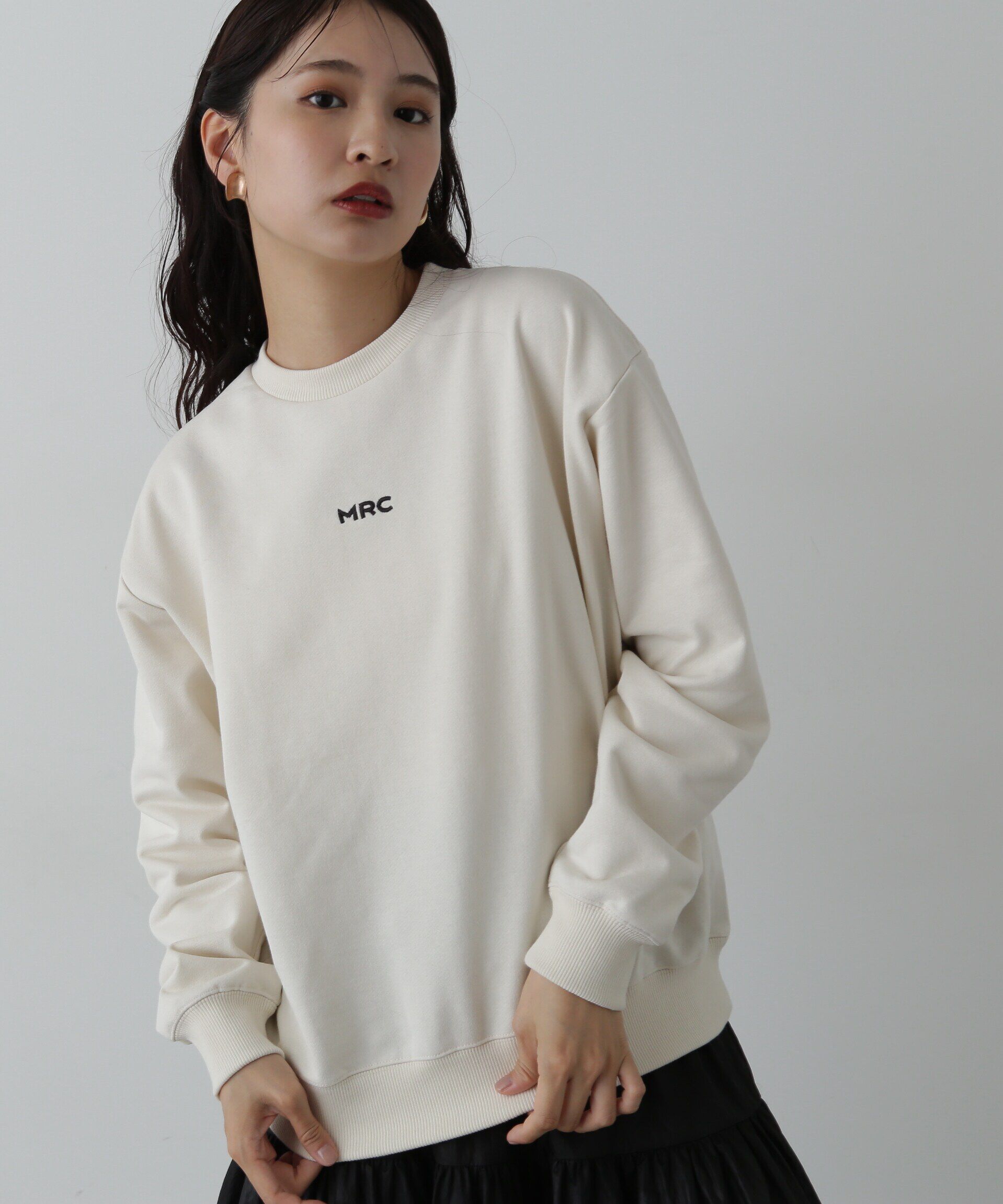  「フロント刺繍スウェット」|Tシャツ・カットソー|オフ1