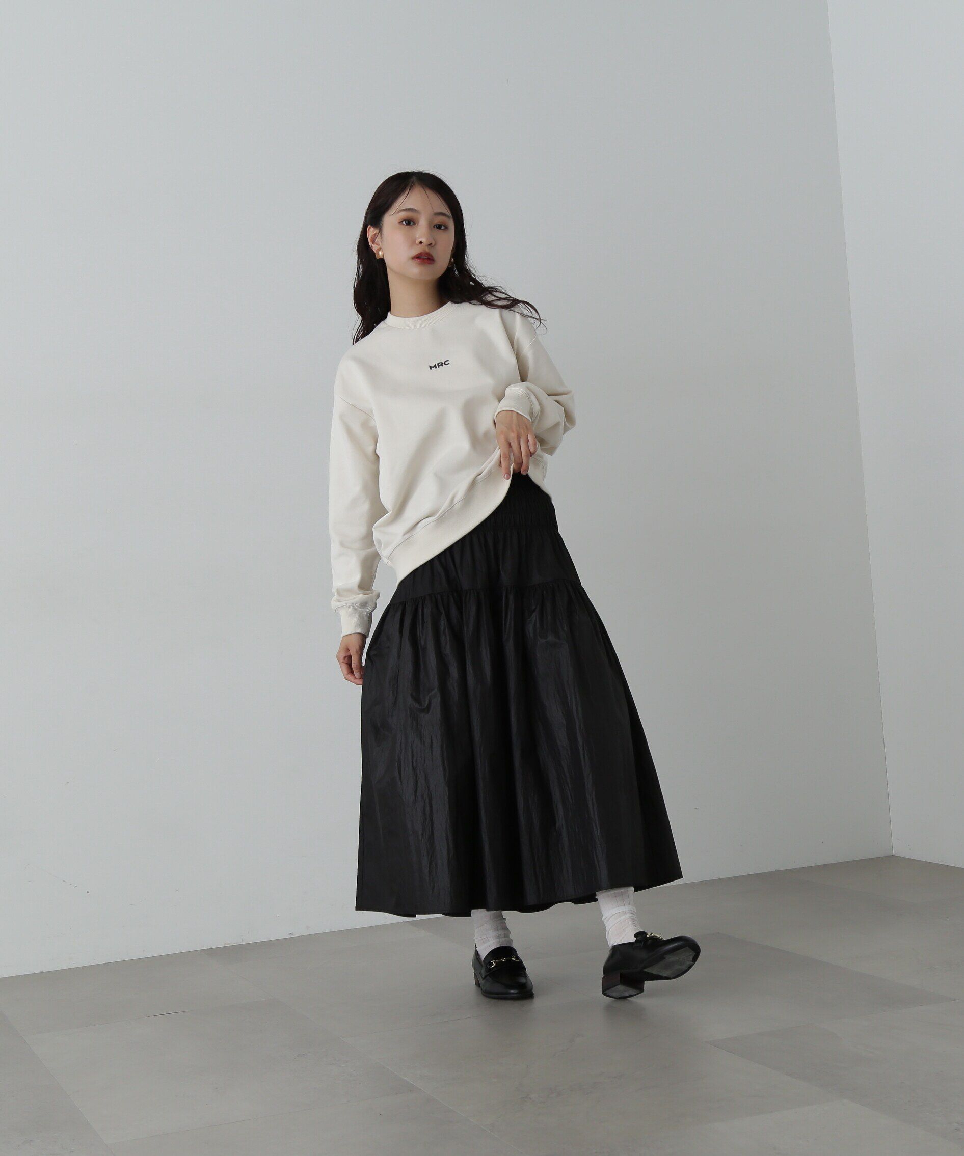  「フロント刺繍スウェット」|Tシャツ・カットソー|