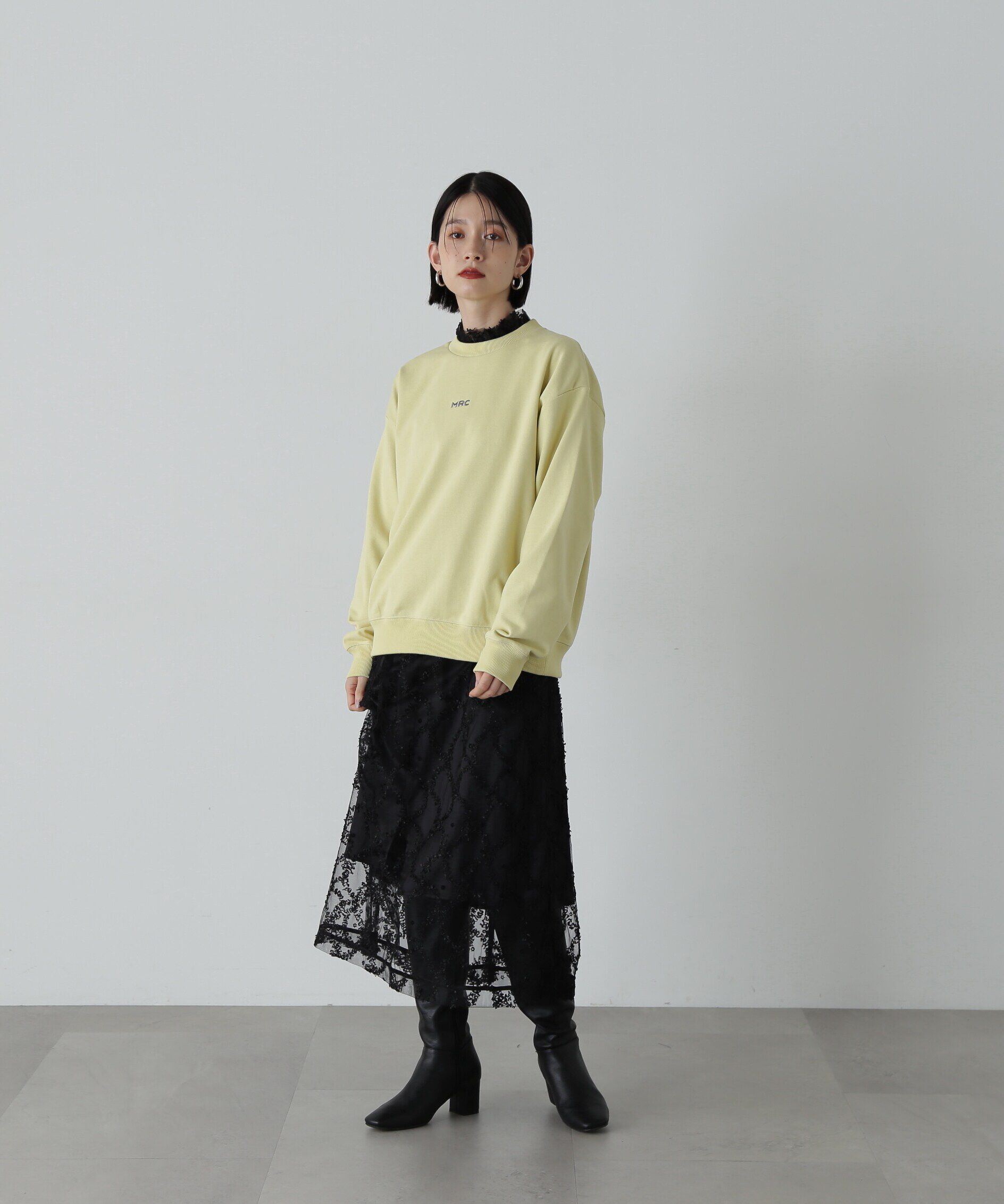  「フロント刺繍スウェット」|Tシャツ・カットソー|