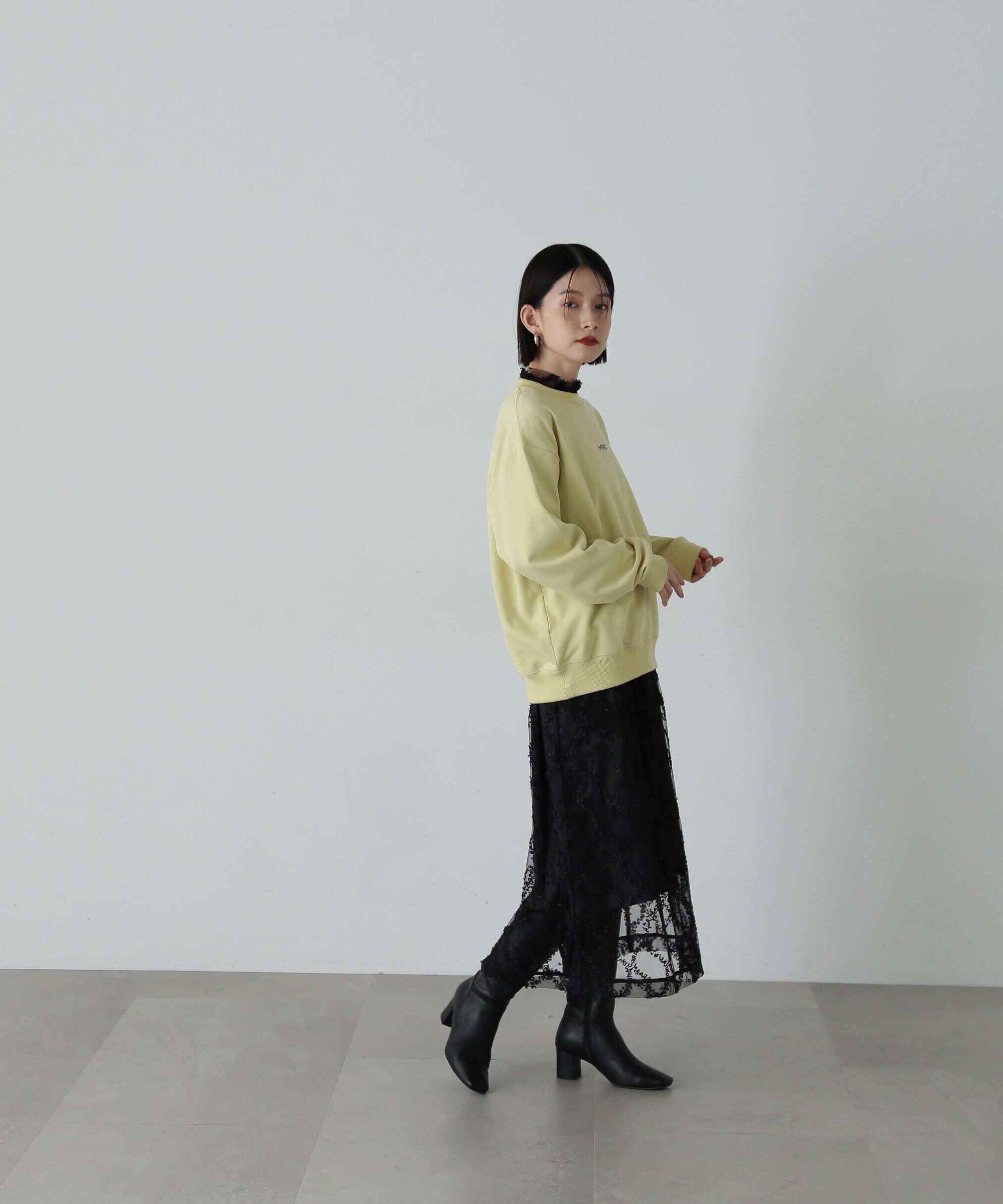  「フロント刺繍スウェット」|Tシャツ・カットソー|