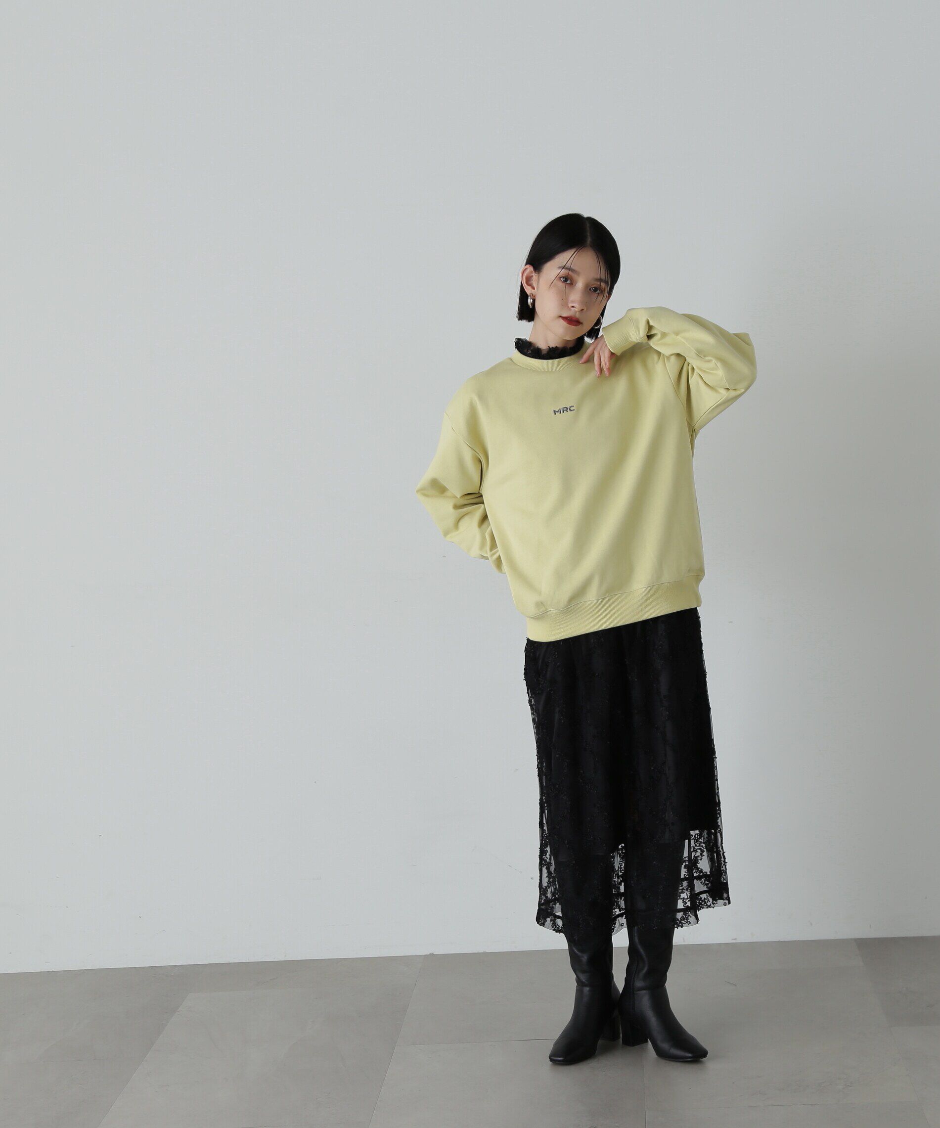  「フロント刺繍スウェット」|Tシャツ・カットソー|