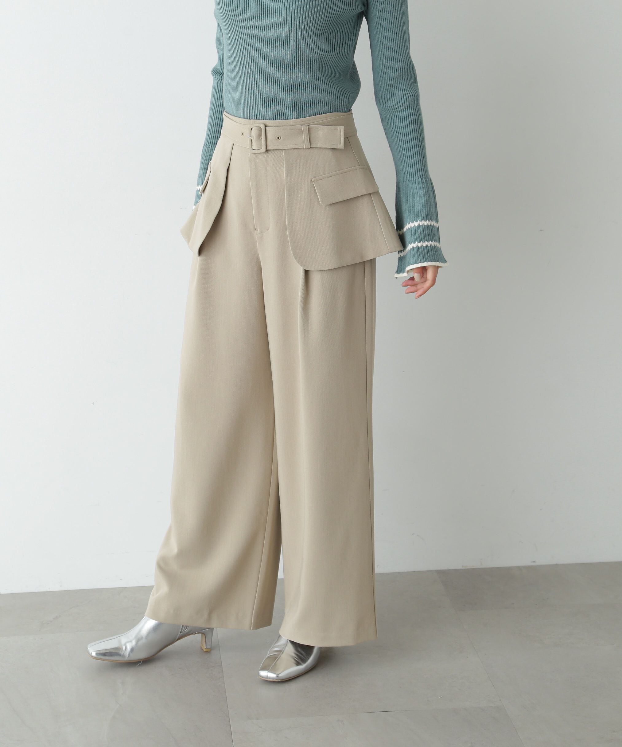  「アウトポケットレイヤーパンツ」|その他|