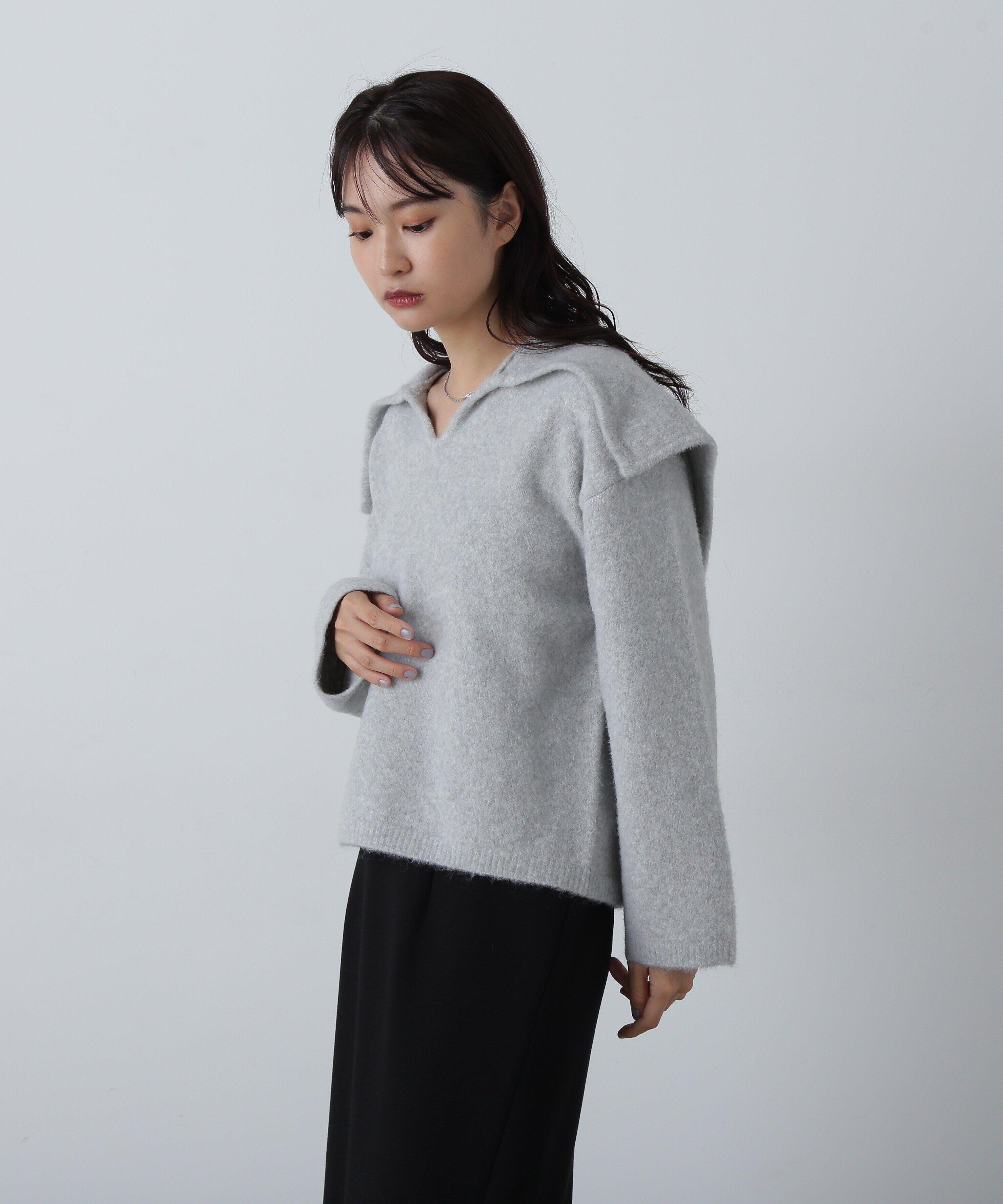  「セーラーカラーニット」|ニット・セーター|