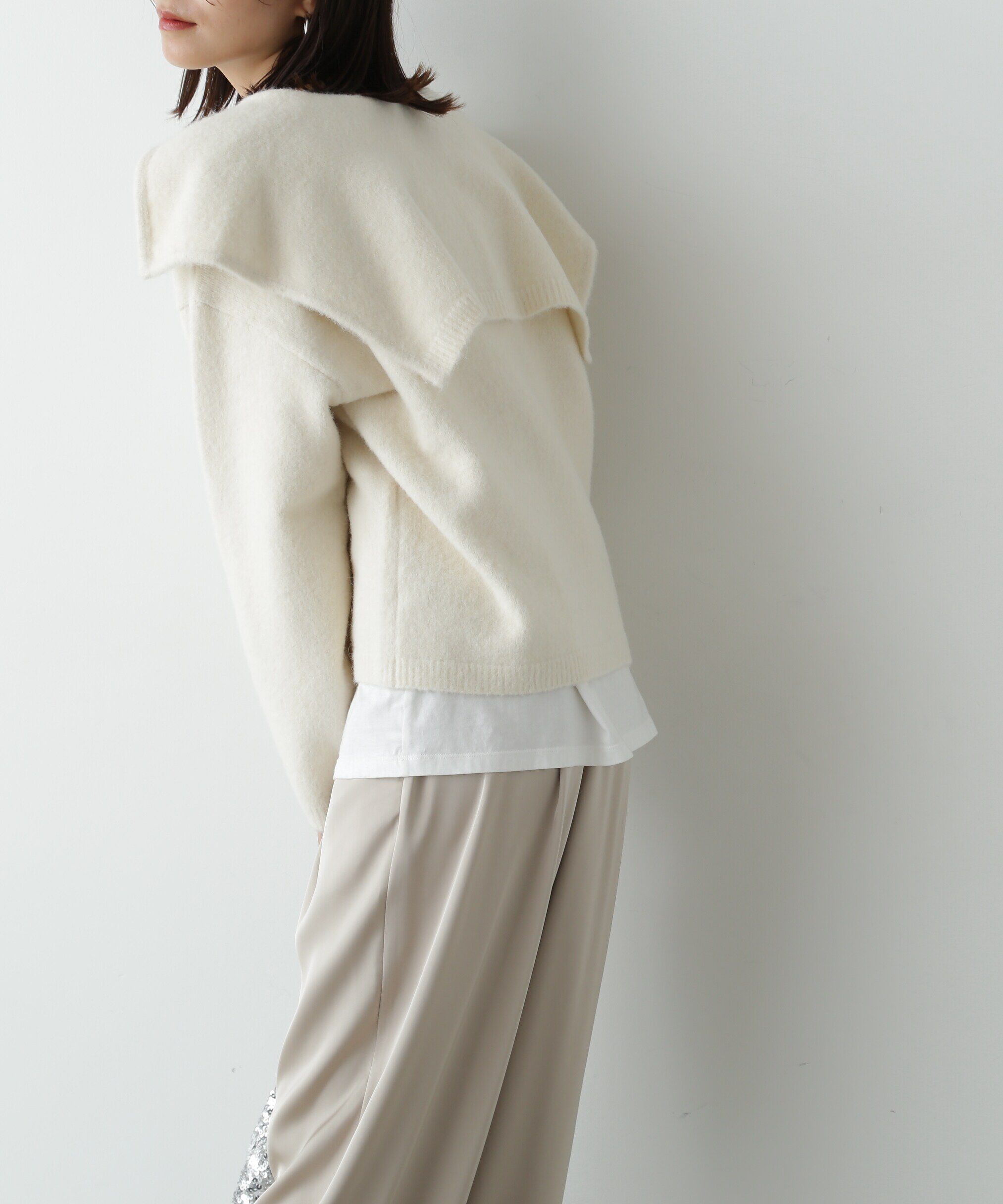  「セーラーカラーニット」|ニット・セーター|オフ1