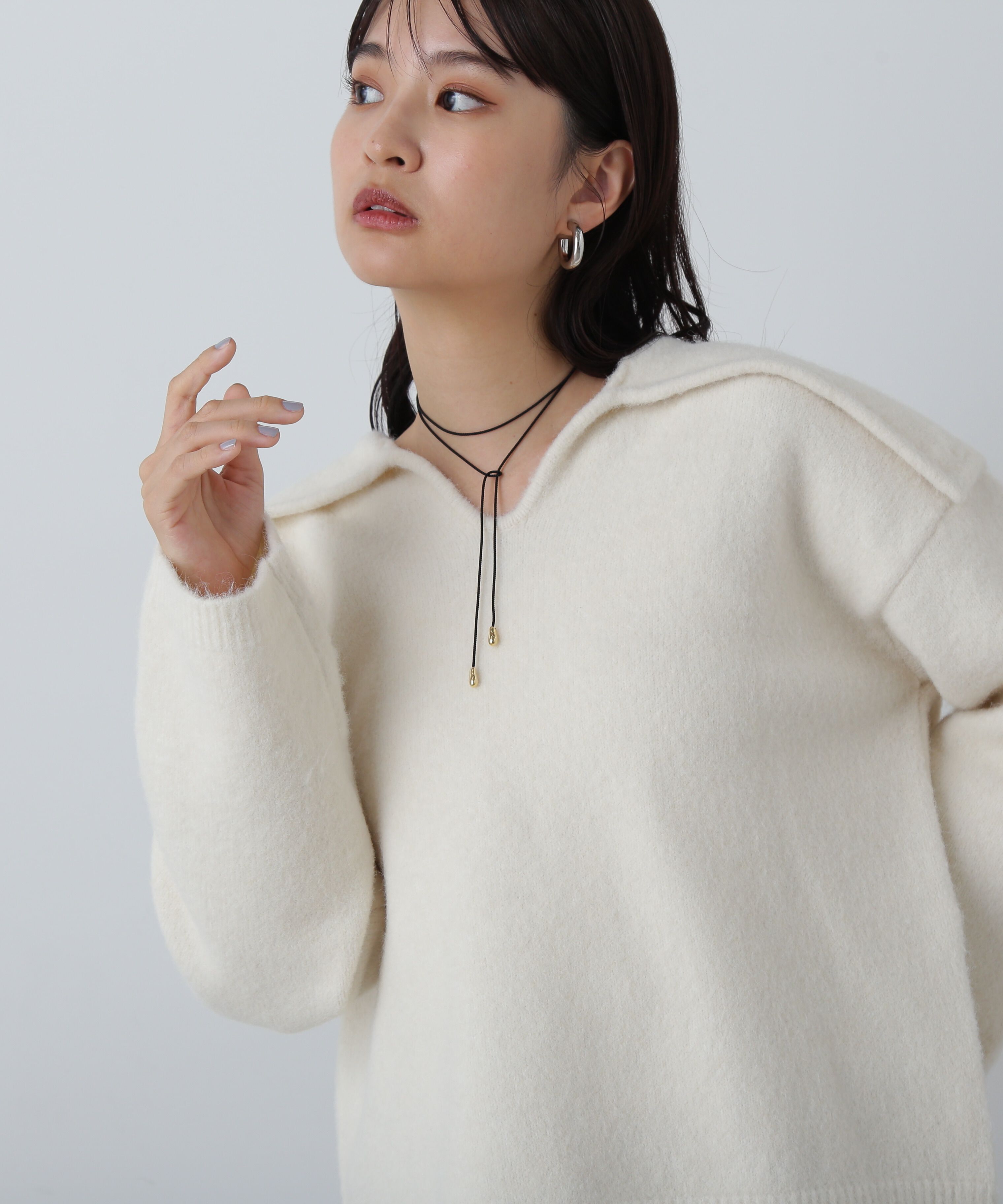  「セーラーカラーニット」|ニット・セーター|