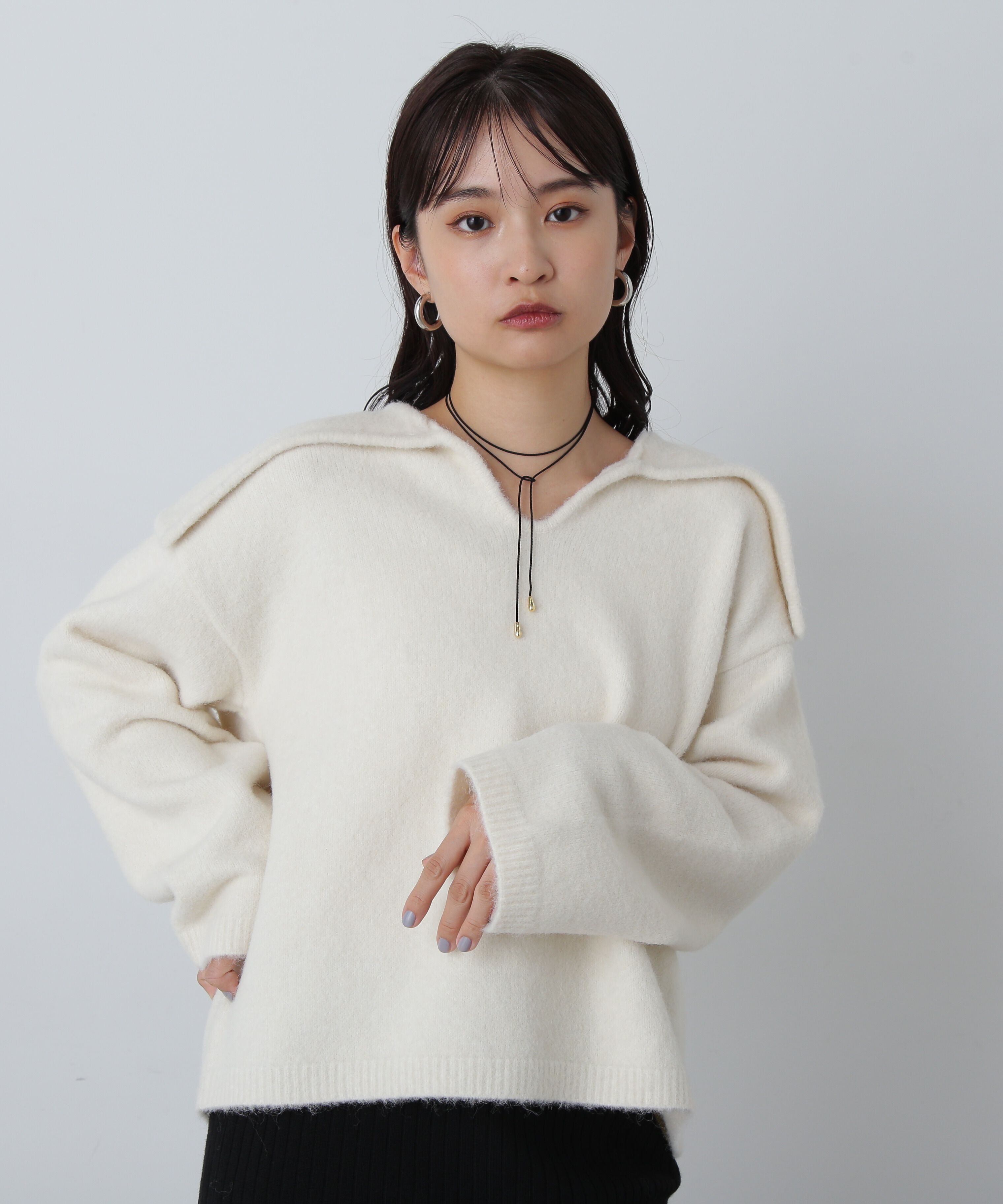  「セーラーカラーニット」|ニット・セーター|