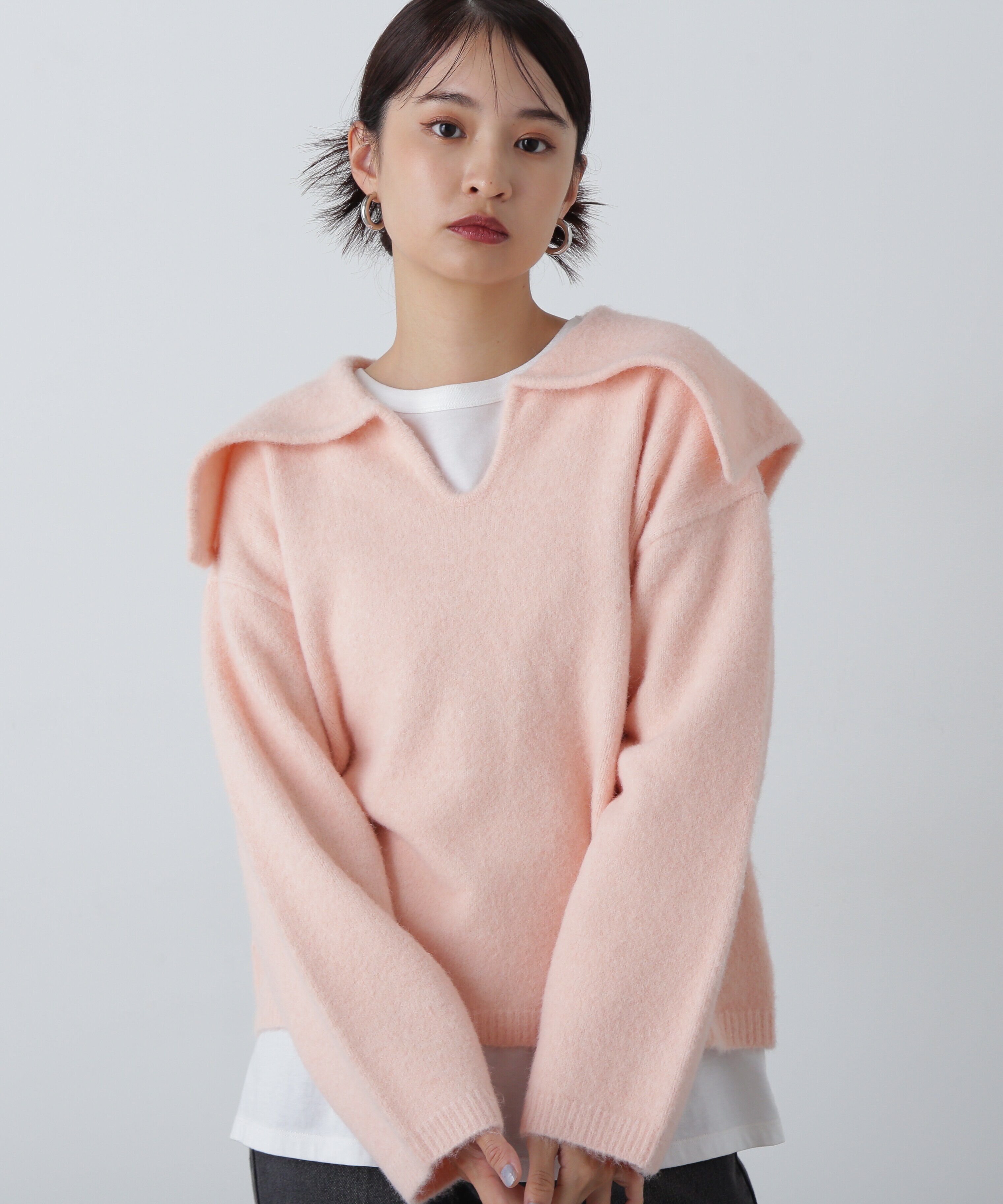  「セーラーカラーニット」|ニット・セーター|