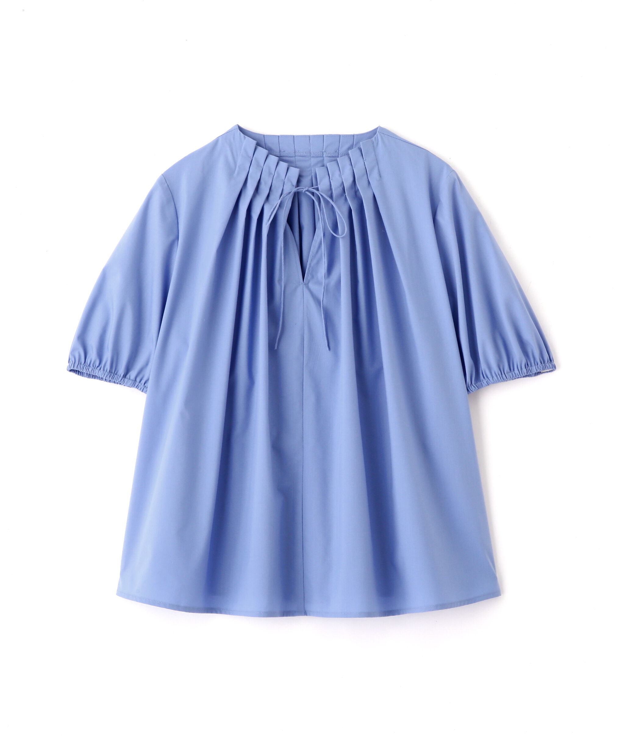  「タックカラーリボンブラウス」|シャツ・ブラウス|