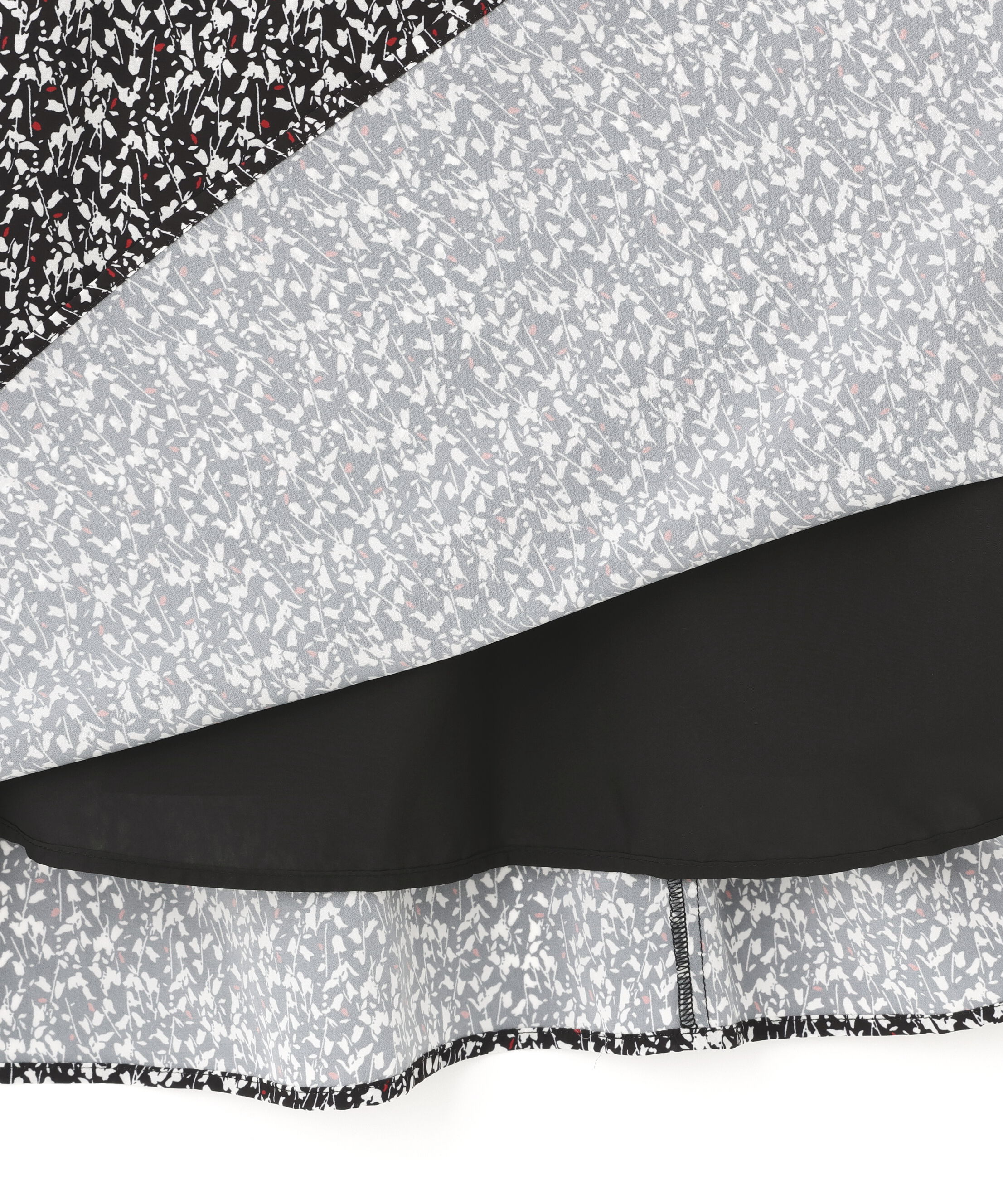  「フラワープリントノースリーブワンピース」|ワンピース|