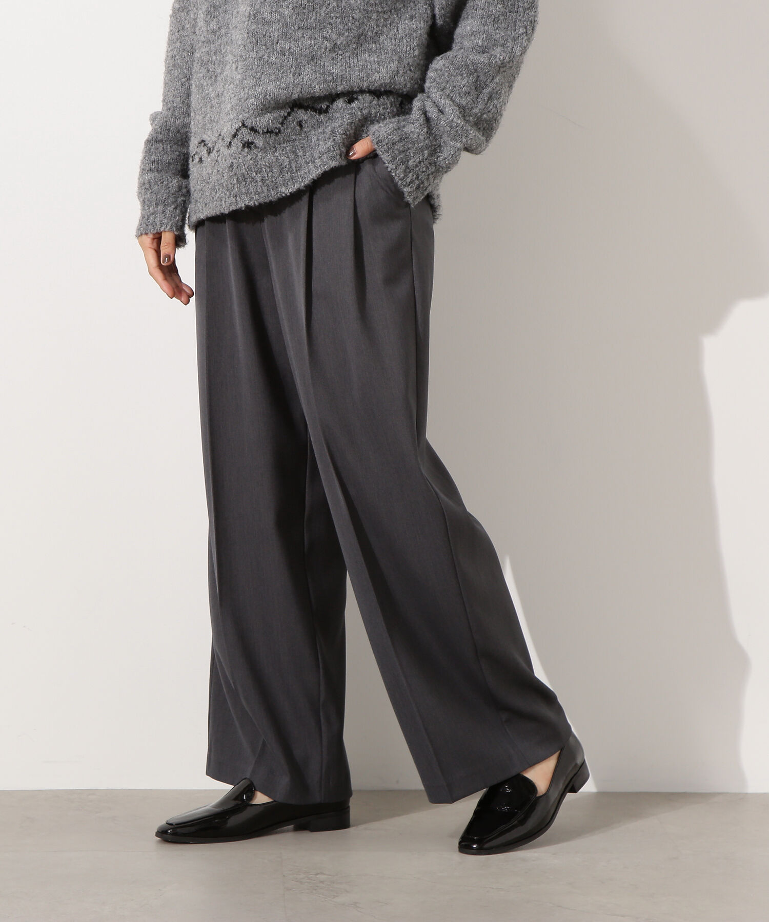  「ツータックワイドパンツ」|その他|