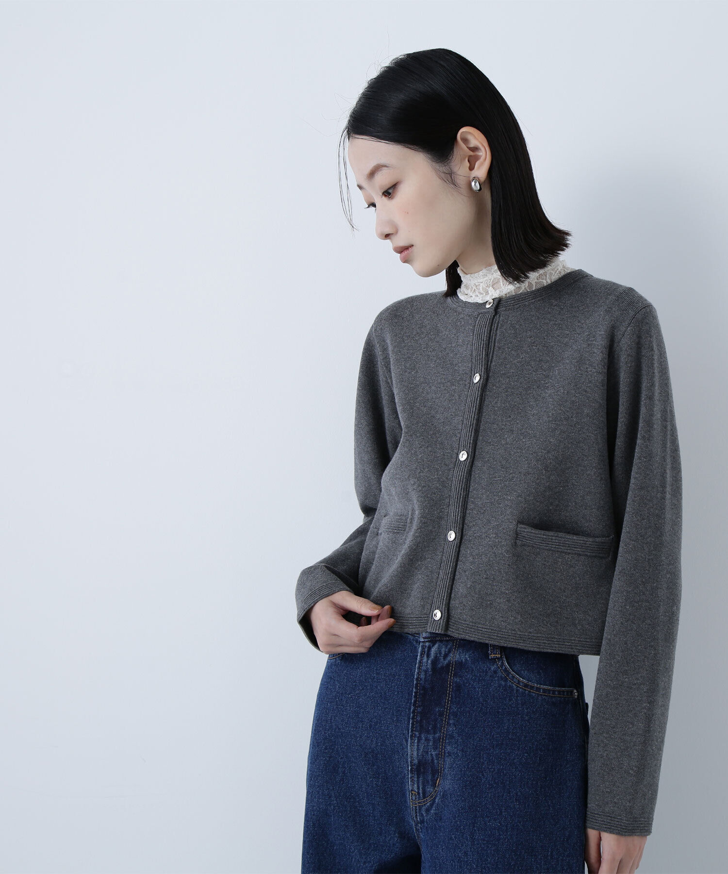  「シルクブレンドカーディガン」|ニット・セーター|
