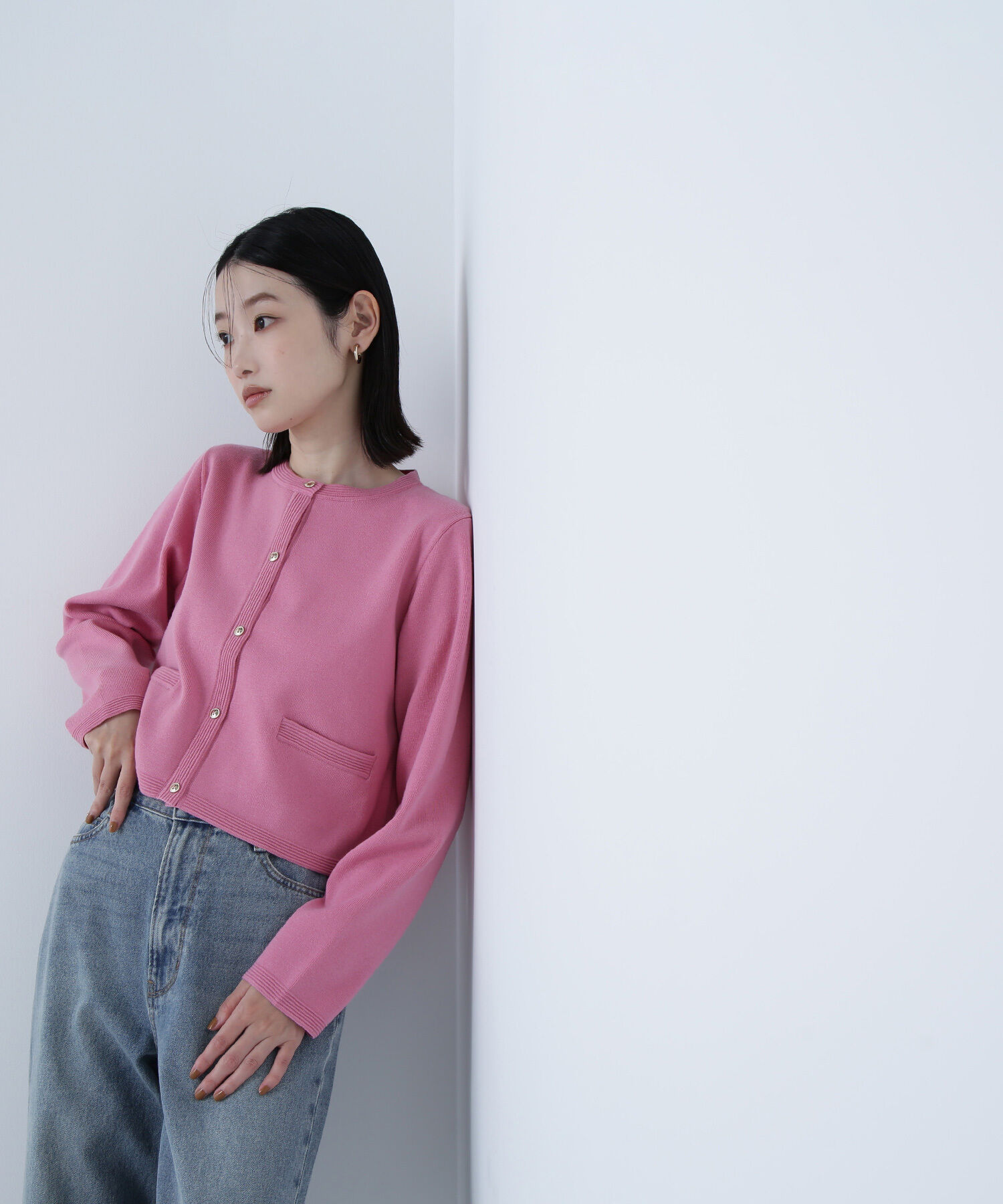  「シルクブレンドカーディガン」|ニット・セーター|