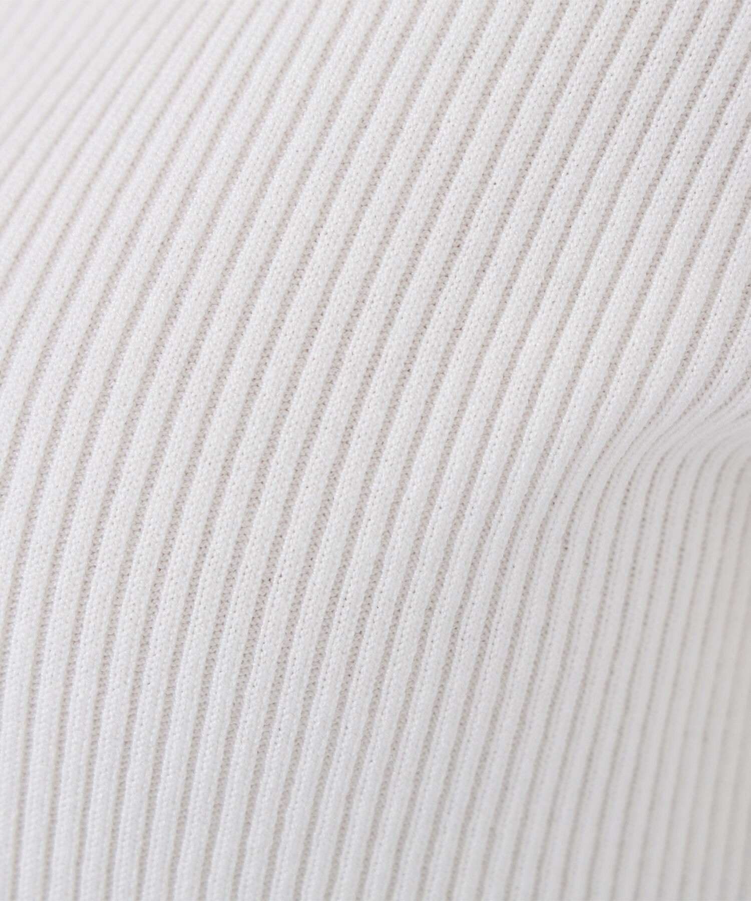  「襟付Vネックリブニット」|ニット・セーター|