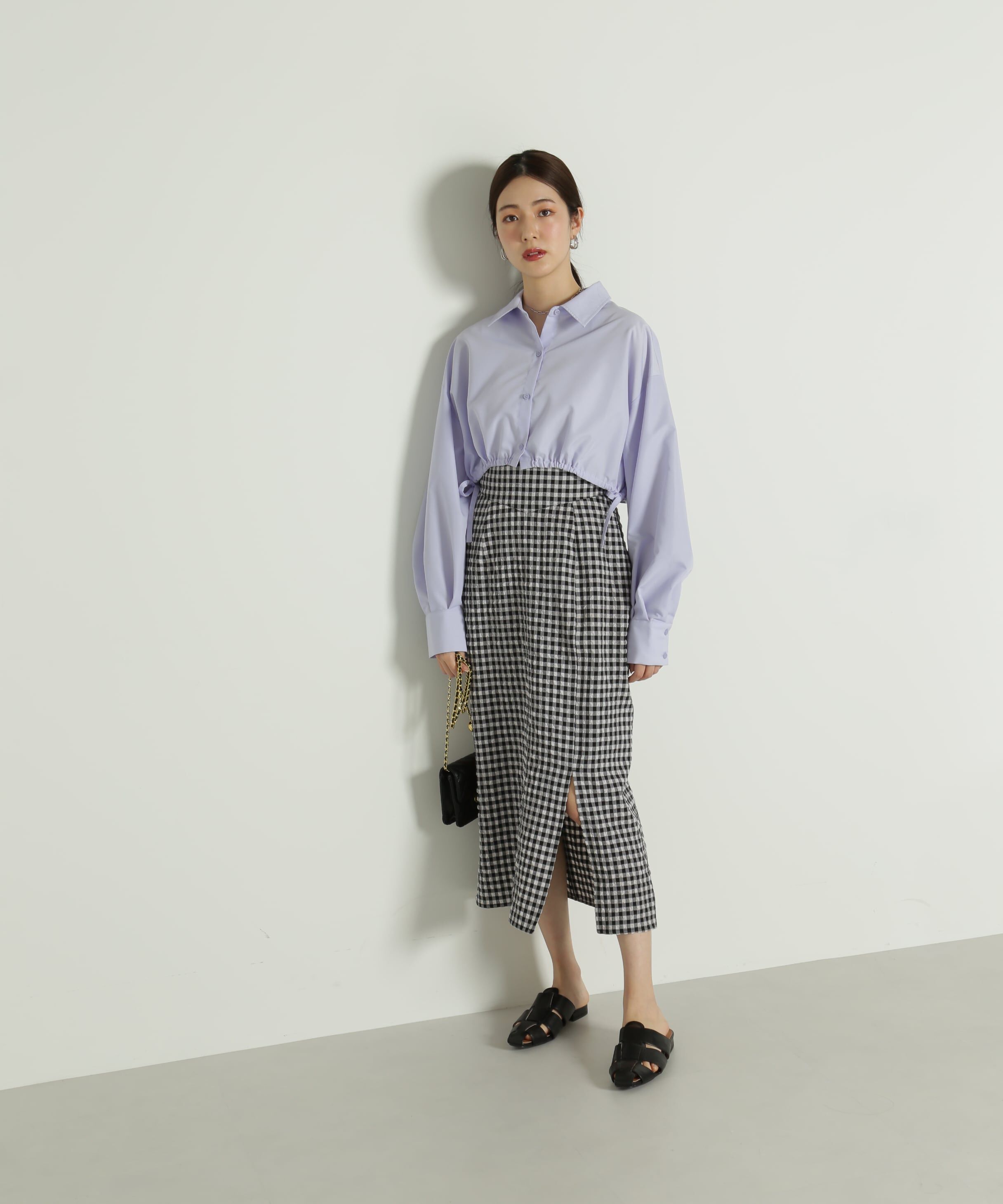  「[ﾍﾞｰｼﾞｭｷﾞﾝｶﾞﾑｶﾗｰWEB限定][低身長ｻｲｽﾞ/Sｼﾘｰｽﾞ]ｷ 」|スカート|