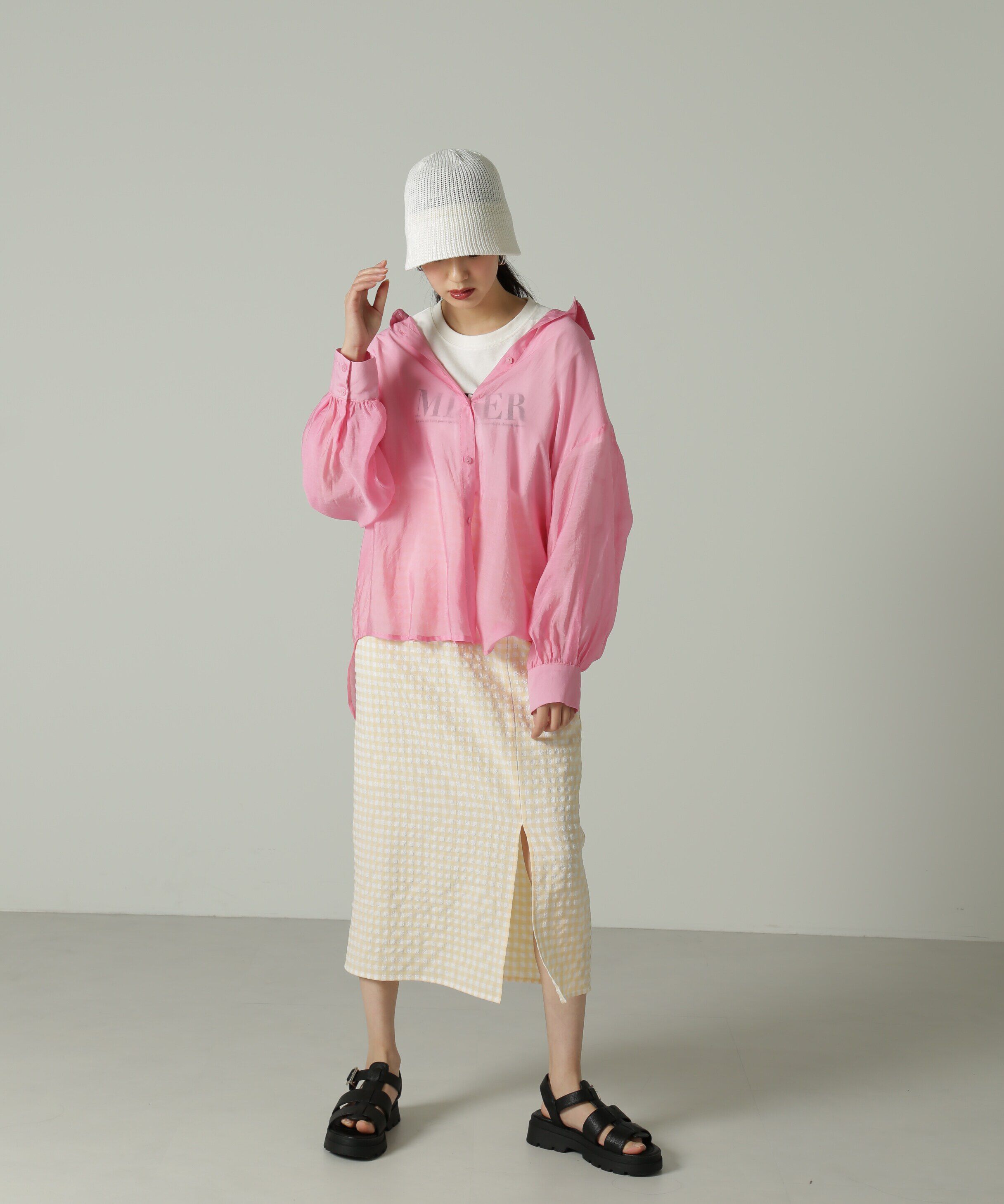  「[ﾍﾞｰｼﾞｭｷﾞﾝｶﾞﾑｶﾗｰWEB限定][低身長ｻｲｽﾞ/Sｼﾘｰｽﾞ]ｷ 」|スカート|