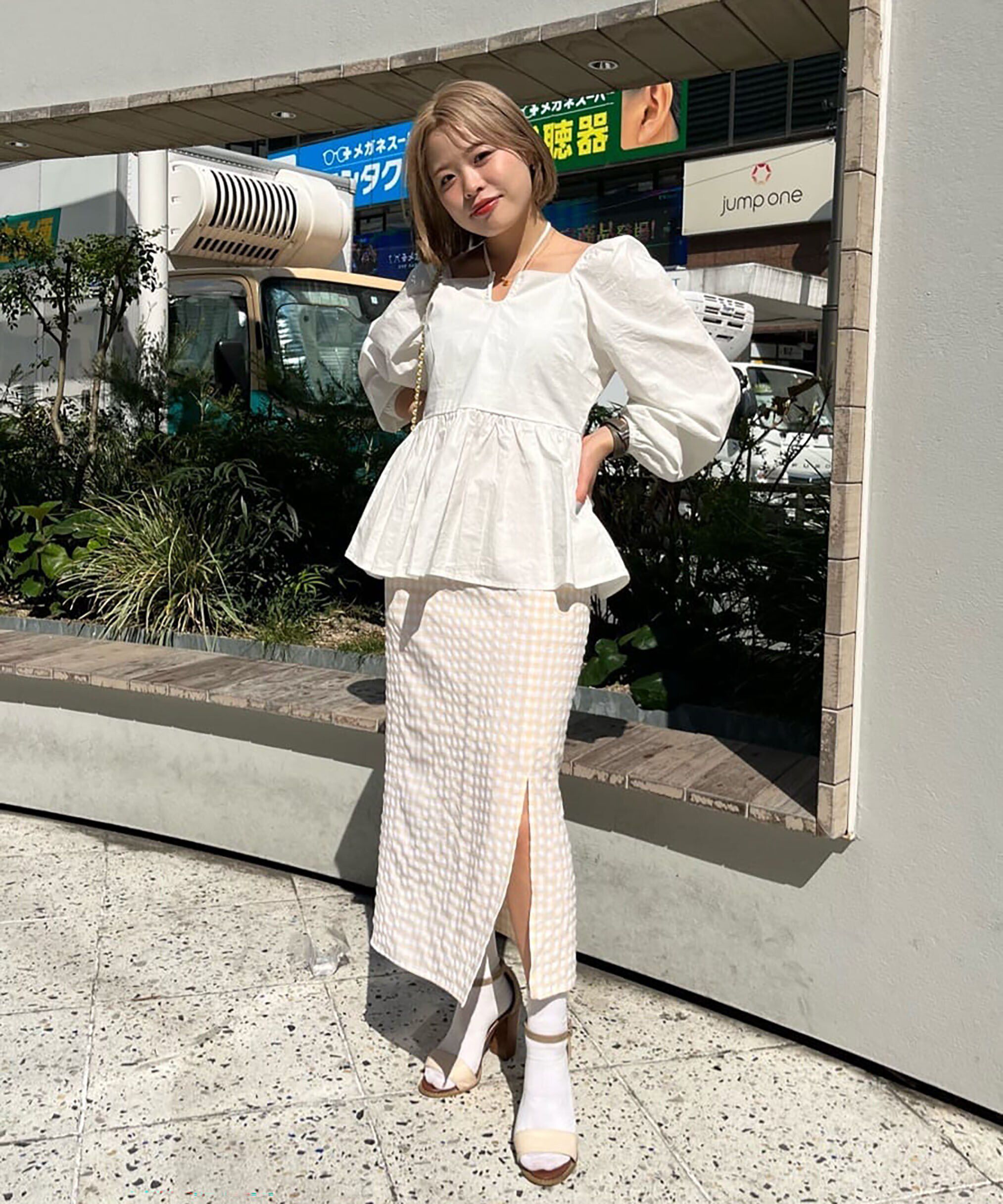  「[ﾍﾞｰｼﾞｭｷﾞﾝｶﾞﾑｶﾗｰWEB限定][低身長ｻｲｽﾞ/Sｼﾘｰｽﾞ]ｷ 」|スカート|