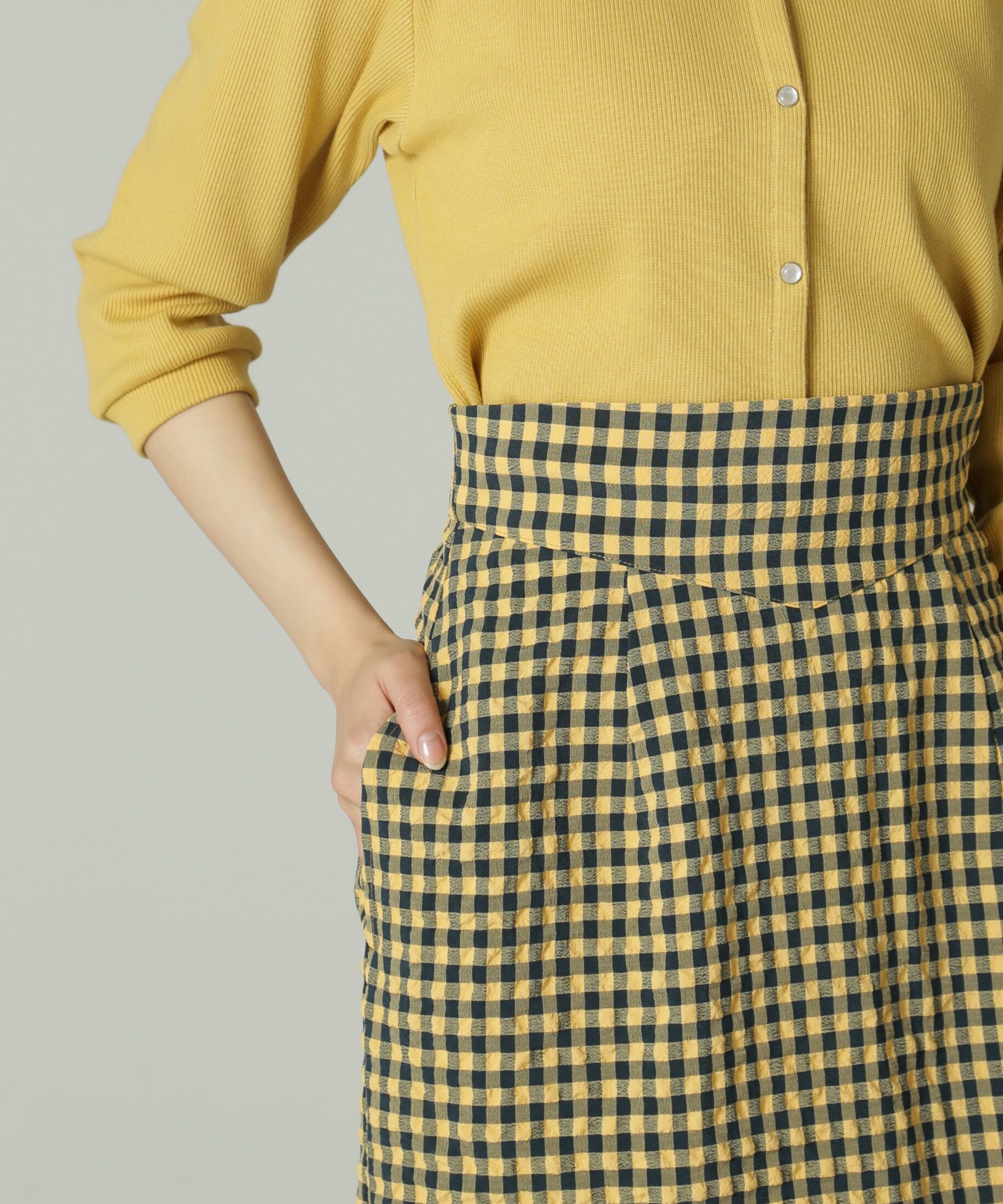  「[ﾍﾞｰｼﾞｭｷﾞﾝｶﾞﾑｶﾗｰWEB限定][低身長ｻｲｽﾞ/Sｼﾘｰｽﾞ]ｷ 」|スカート|