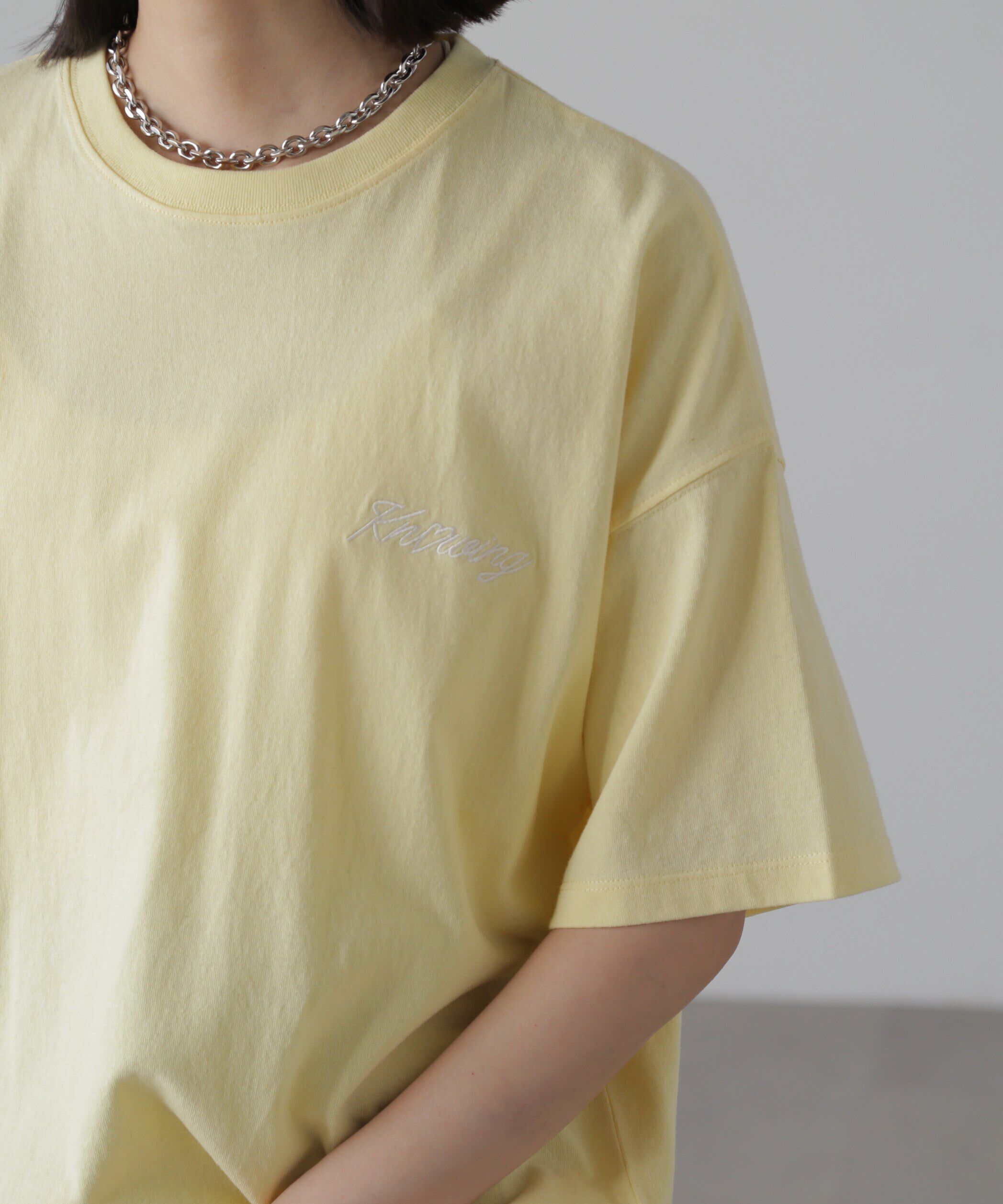  「バックハートプリントビッグTシャツ」|Tシャツ・カットソー|