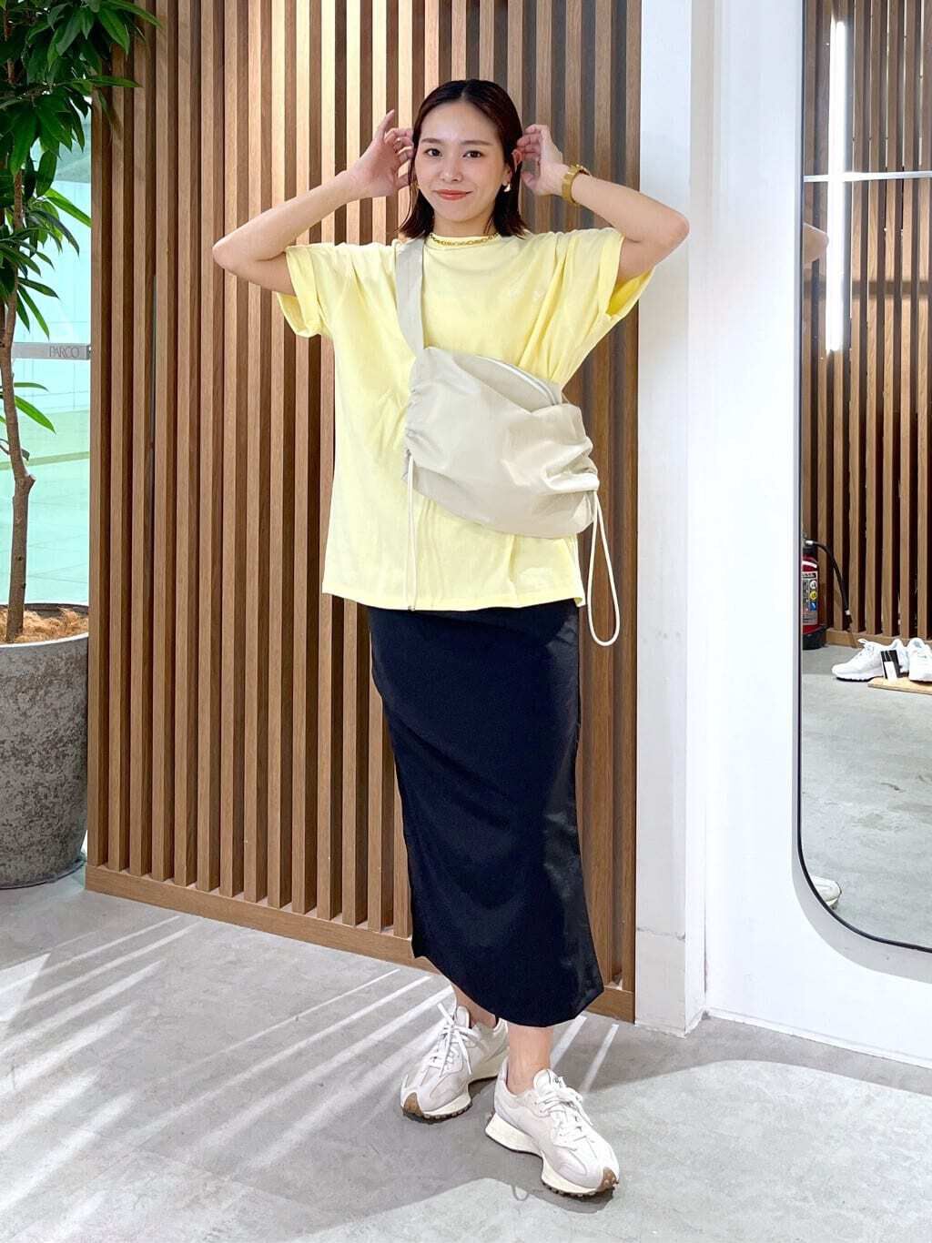  「バックハートプリントビッグTシャツ」|Tシャツ・カットソー|