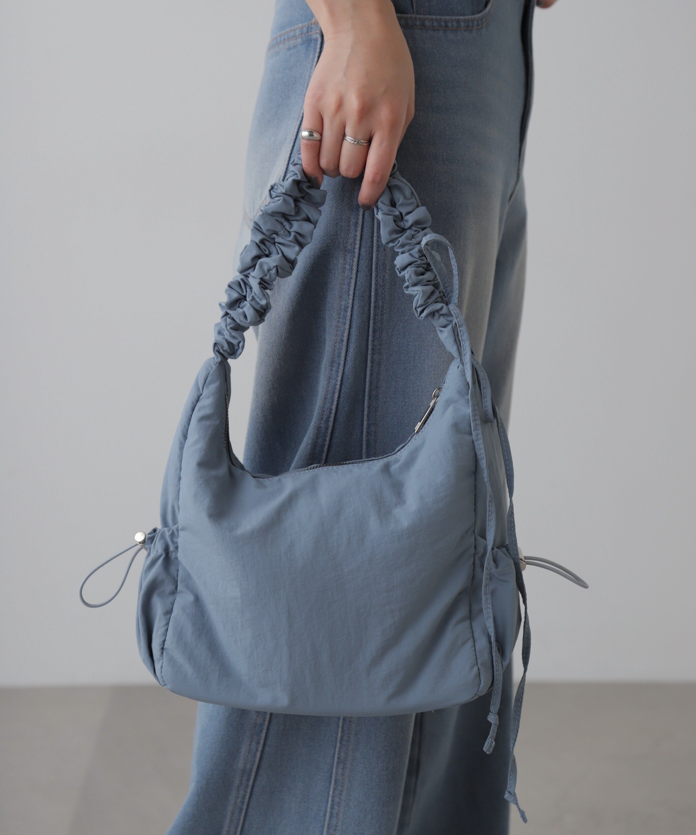  「サイドドロストポケットバッグ」|その他|ブルー