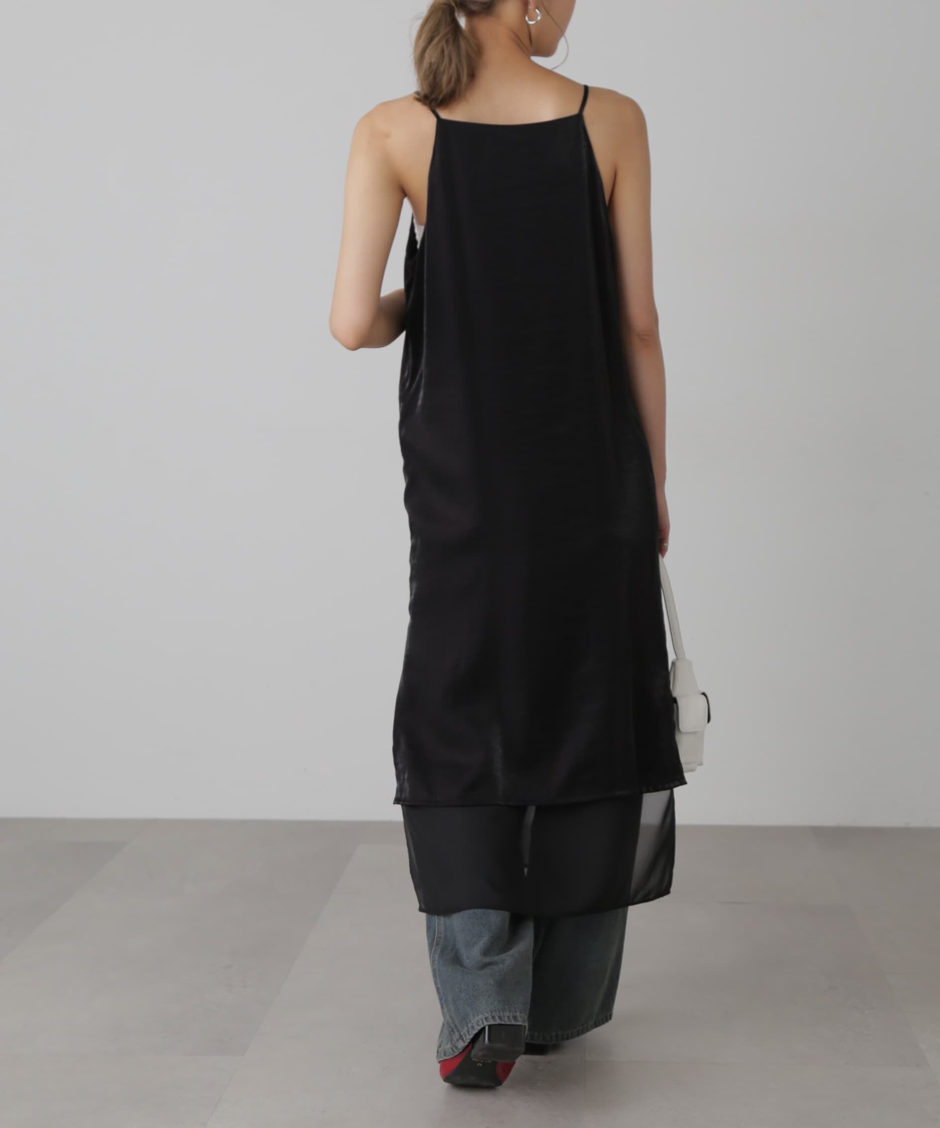  「レイヤードナローキャミワンピース」|ワンピース|