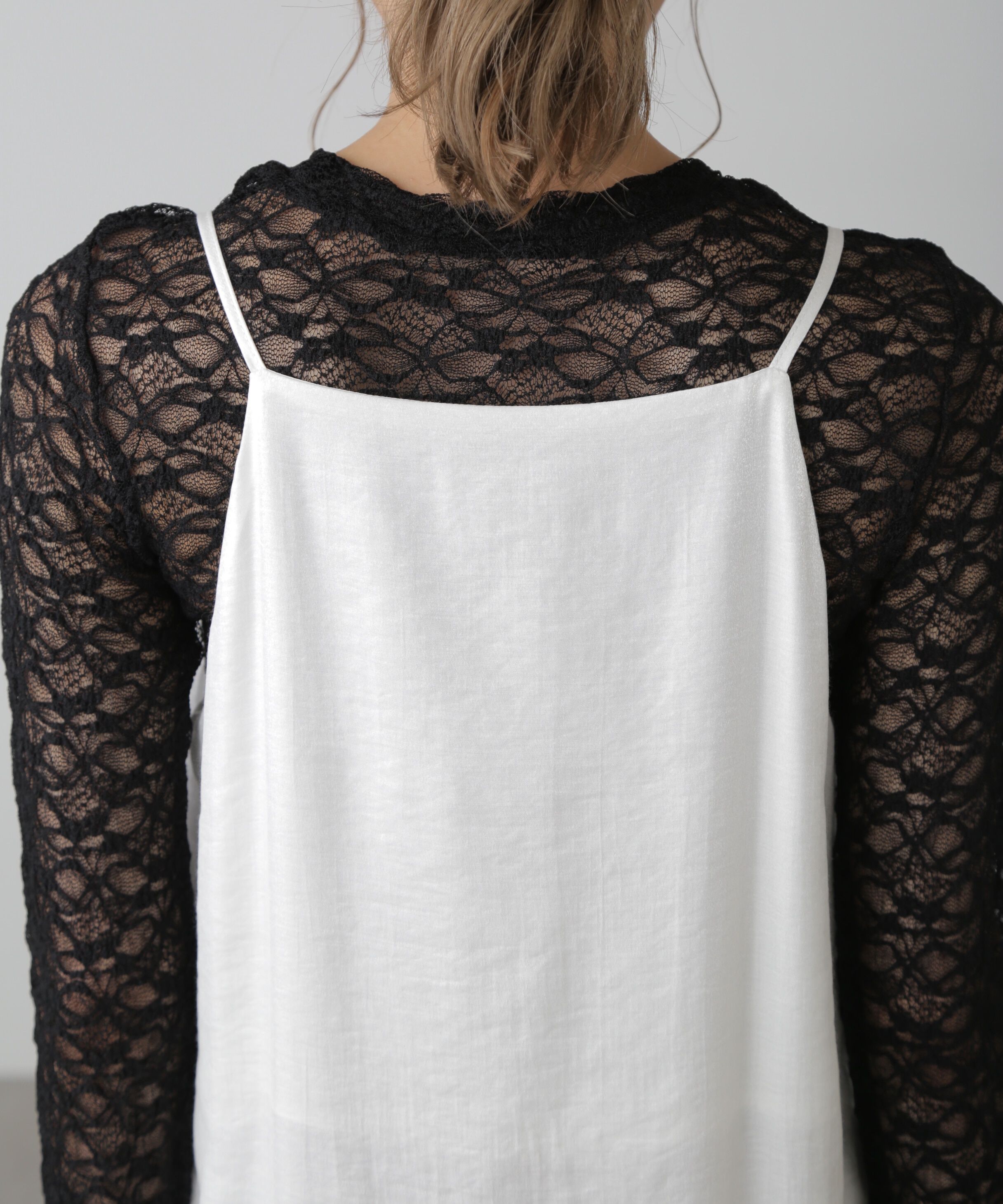  「レイヤードナローキャミワンピース」|ワンピース|