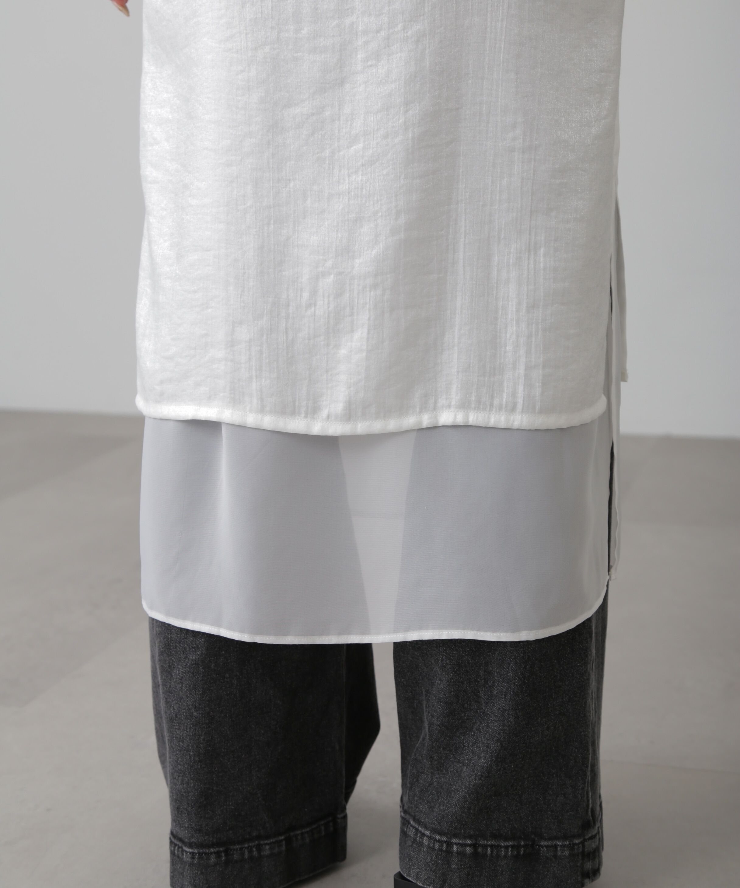  「レイヤードナローキャミワンピース」|ワンピース|