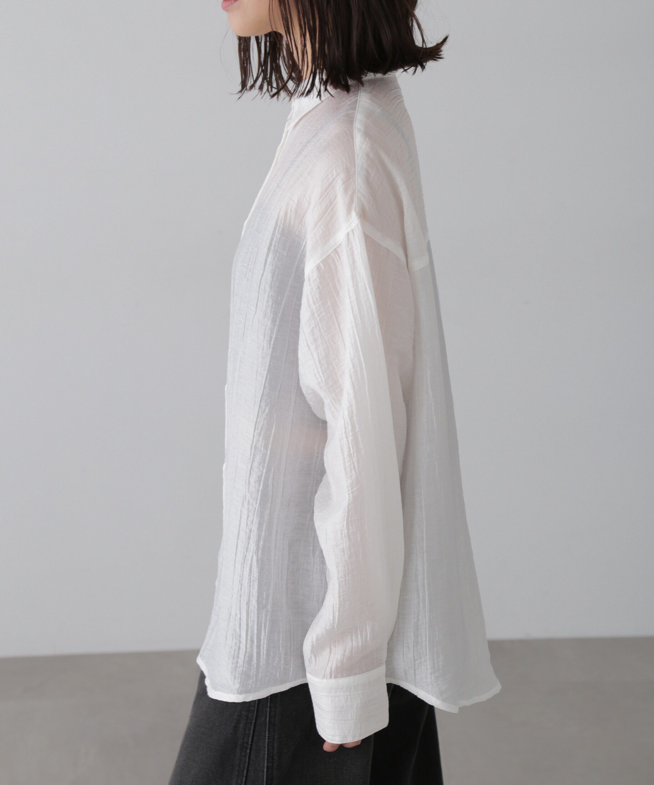  「ワッシャービッグシャツ」|シャツ・ブラウス|