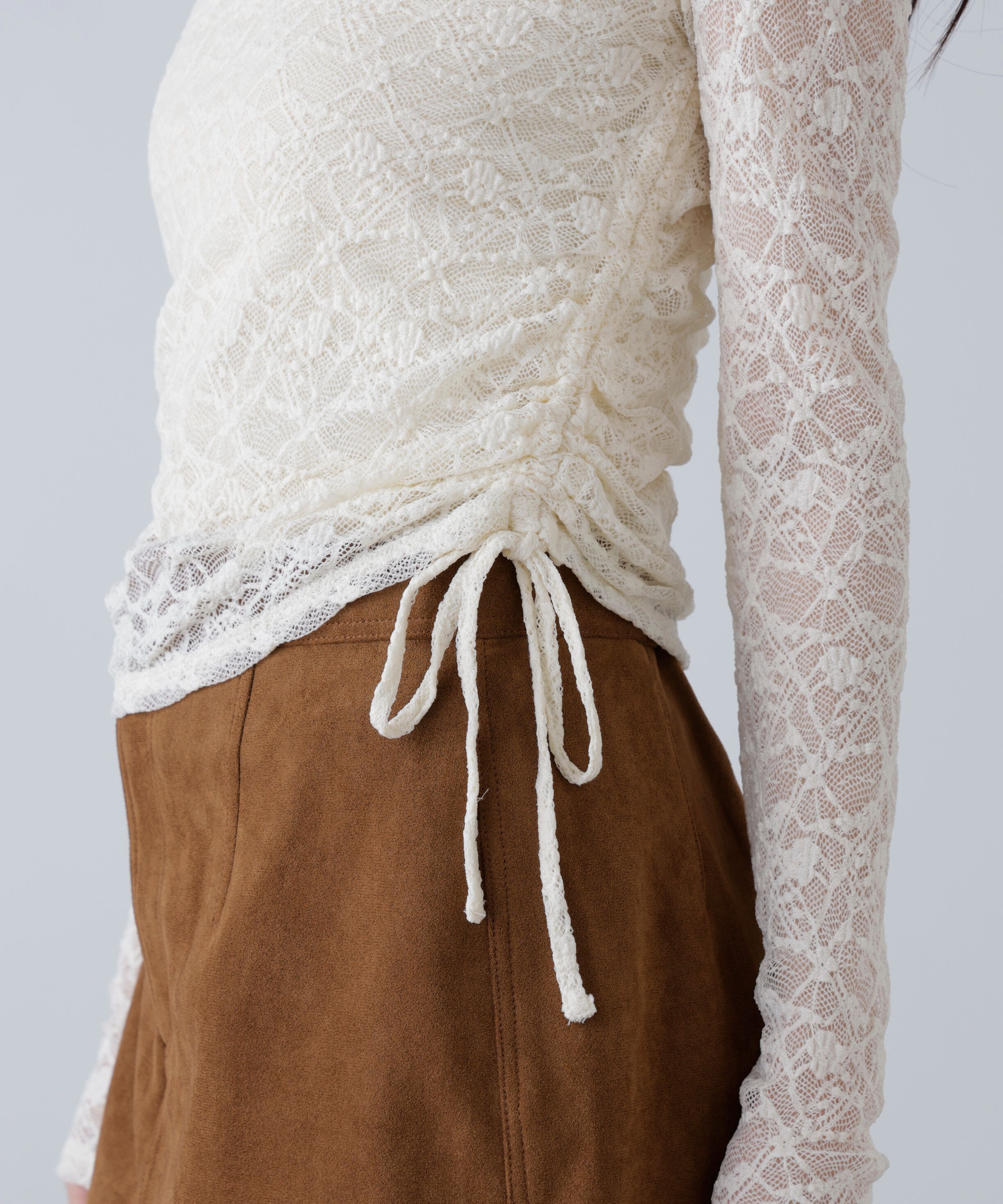  「サイドドロストレースカットソー」|Tシャツ・カットソー|