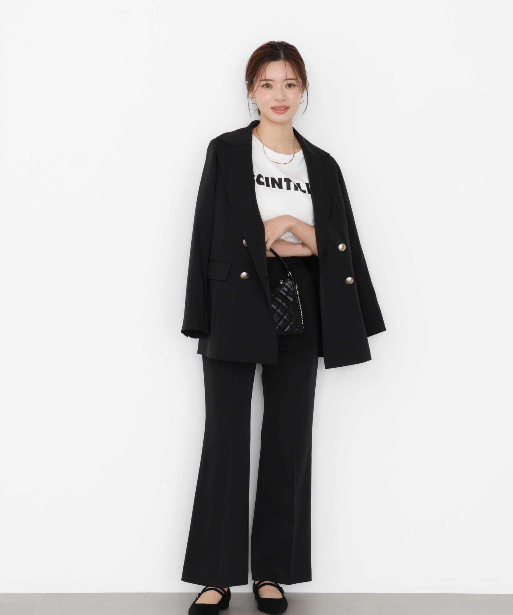 PROPORTION BODY DRESSING「ゴールド釦ダブルブレストジャケット 25AW」|その他|