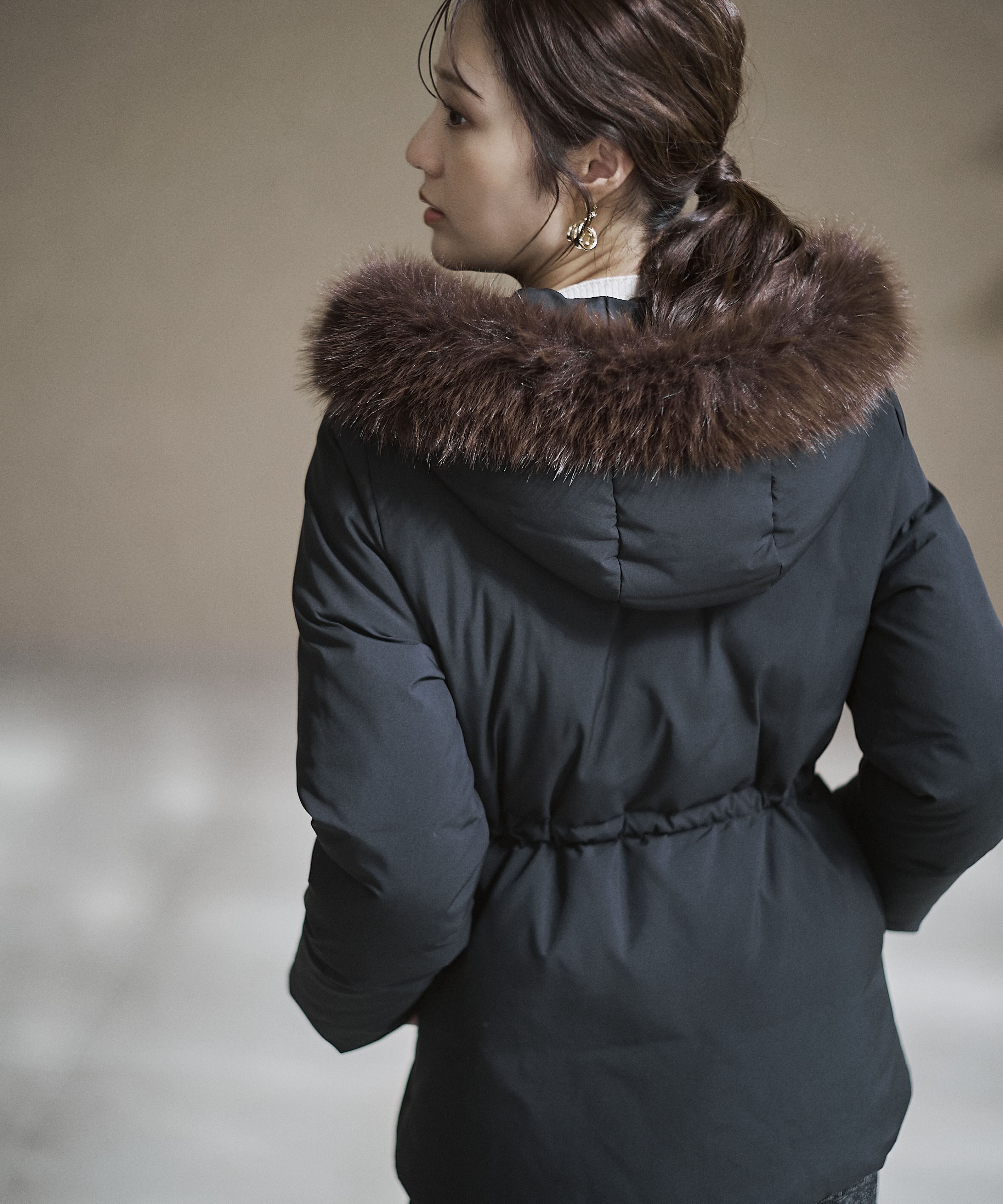 ウエストマークショートダウン 25AW（PROPORTION BODY DRESSING