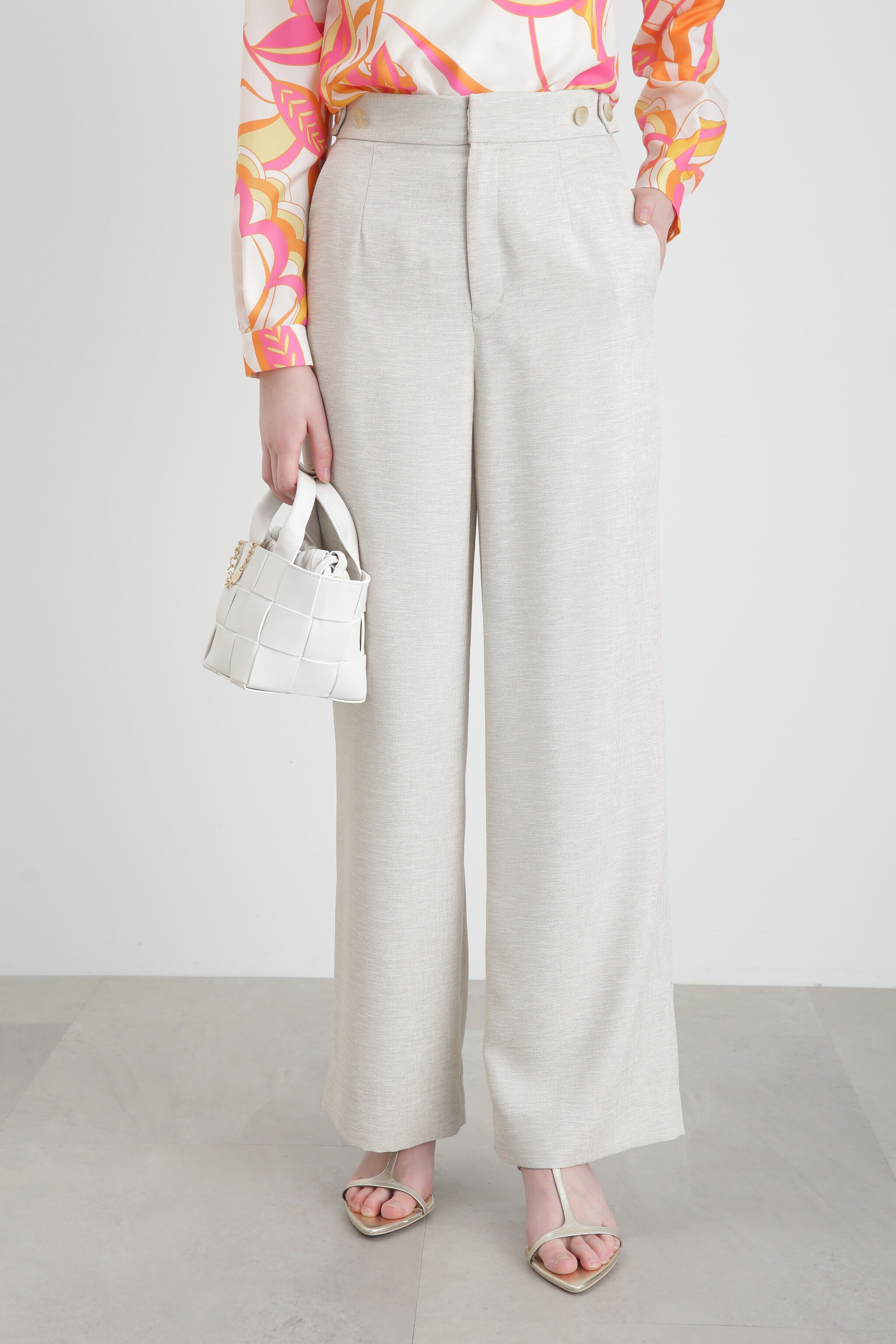  「◆ハイウエストセミワイドパンツ」|その他|