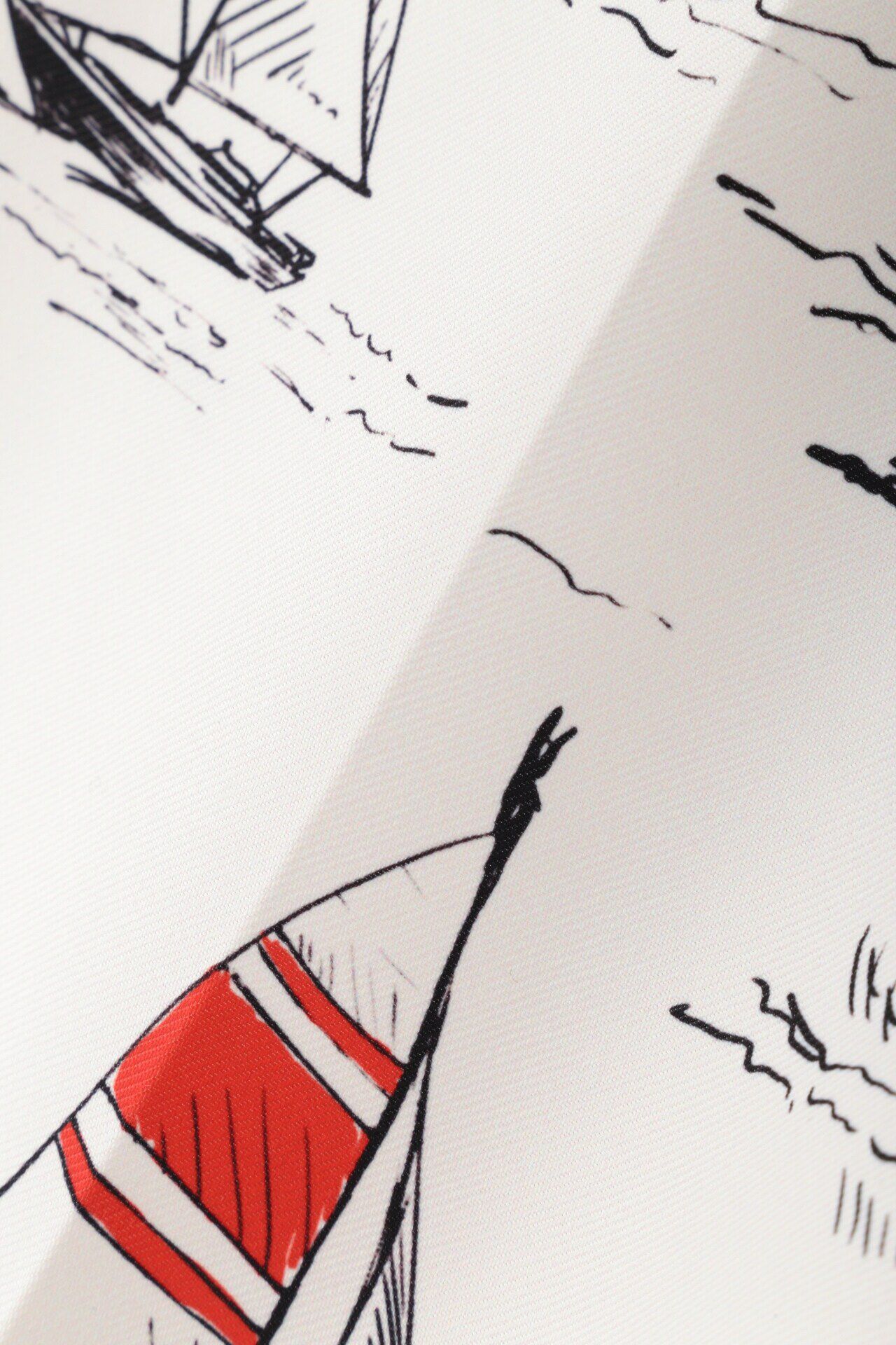  「◆ヨットプリントセミワイドパンツ」|その他|