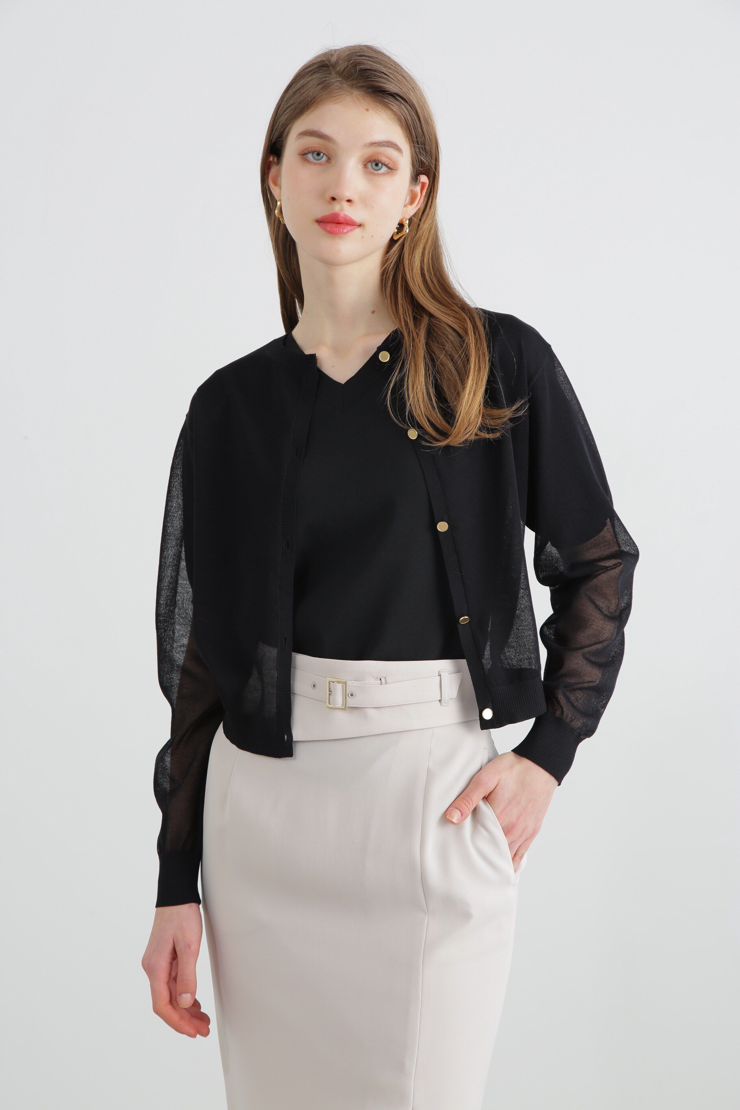  「◆シアーニットカーディガン」|その他|