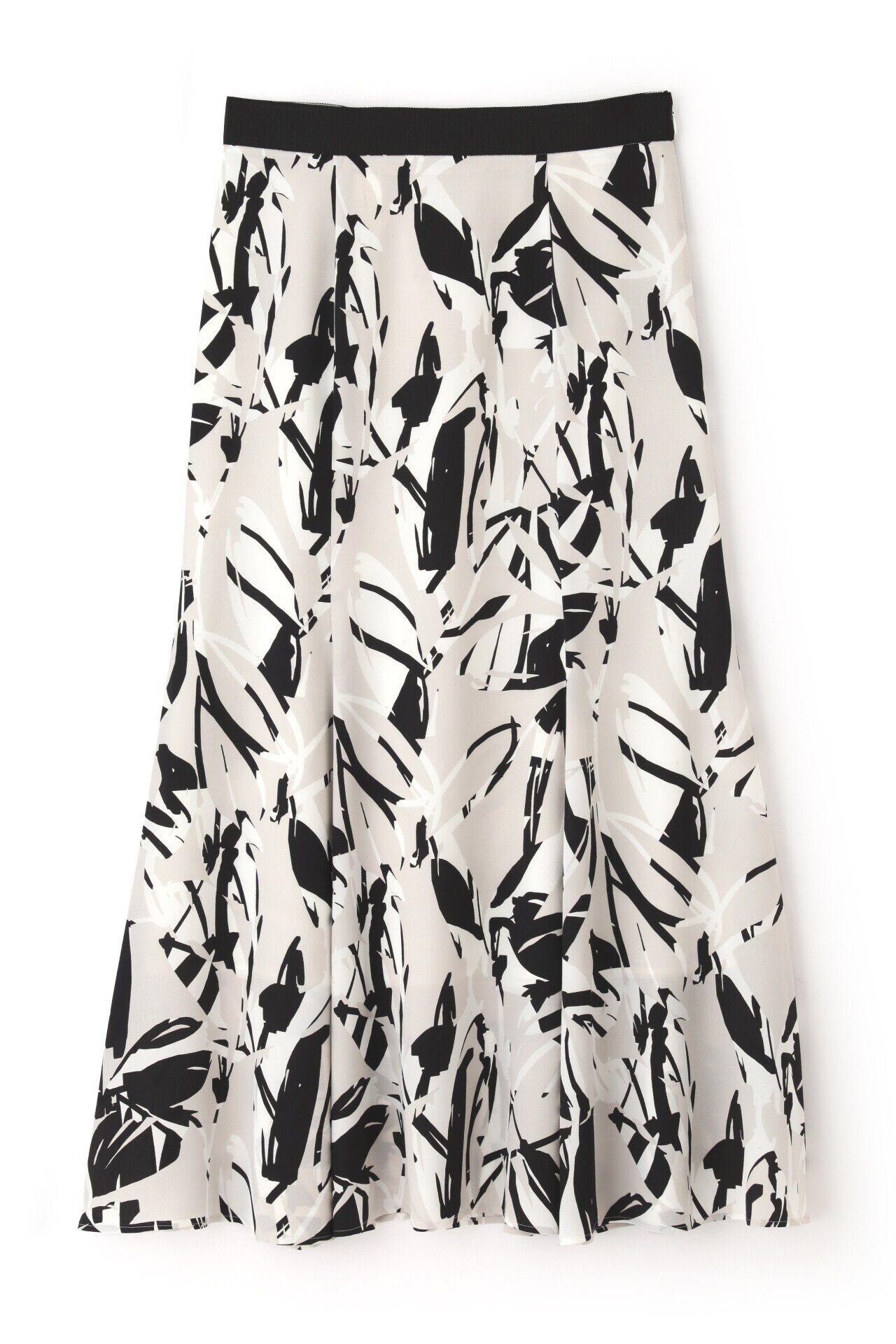  「◆ティアードリーフプリントマーメイドスカート」|スカート|